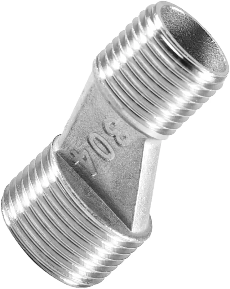 آداپتور اتصال S بیتفیک، 2 عددی، رزوه نر 3/4 اینچ در 1/2 اینچ، اتصال دهنده استیل ضد زنگ غیر هم مرکز برای اتصالات دیواری، جابجایی 10 میلی متر، رزوه نر 3/4 اینچ در رزوه نر 1/2 اینچ آداپتور اتصال S بیتفیک، 2 عددی، رزوه نر 3/4 اینچ در 1/2 اینچ، اتصال دهنده استیل ضد زنگ غیر هم مرکز برای اتصالات دیواری، جابجایی 10 میلی متر، رزوه نر 3/4 اینچ در رزوه نر 1/2 اینچ