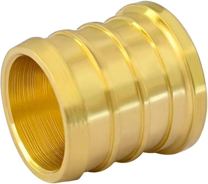 هوشینگ 10 عدد پلاک Pex 3/4 اینچ درپوش انتهایی اتصالات لوله پرسی برنجی