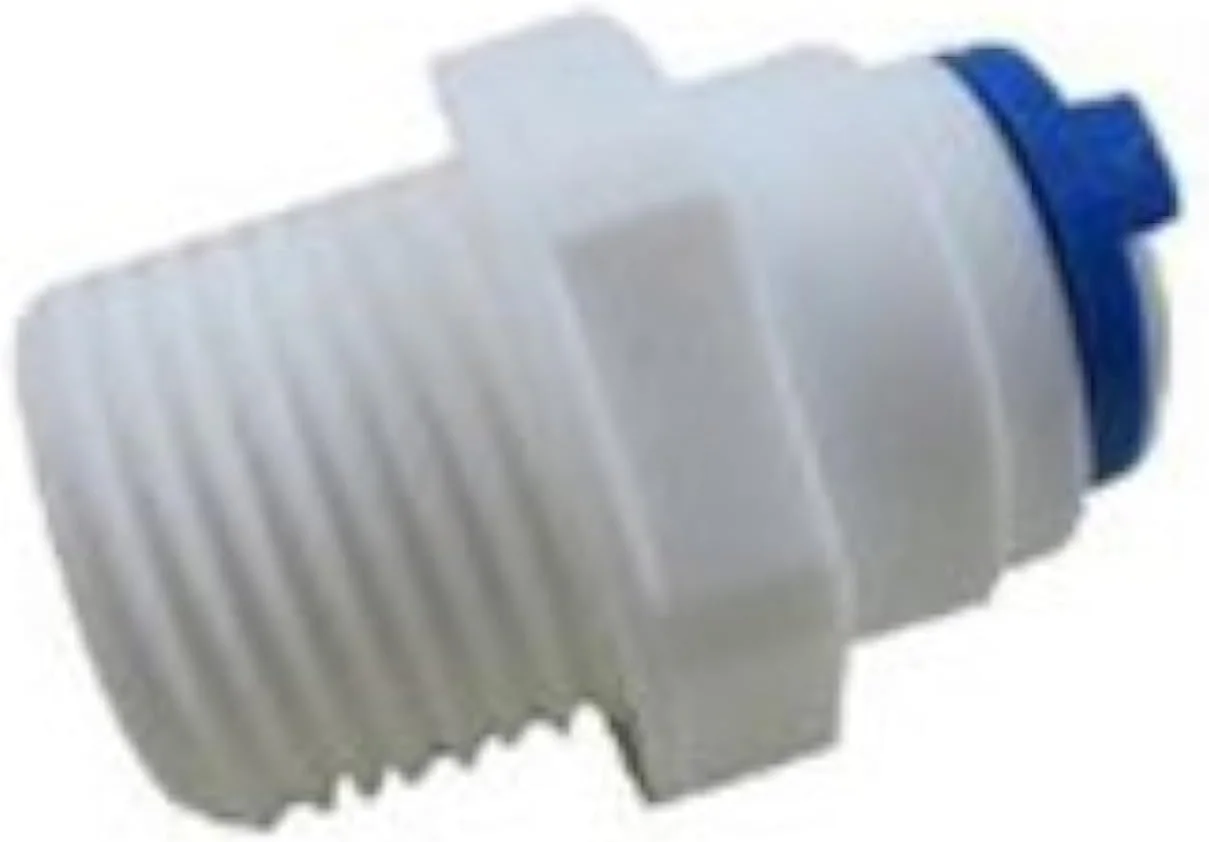 اتصال سریع لوله 1/4 اینچ Realgoal به رزوه 1/4 اینچ نر برای سیستم تصفیه آب اسمز معکوس (بسته 5 عددی)