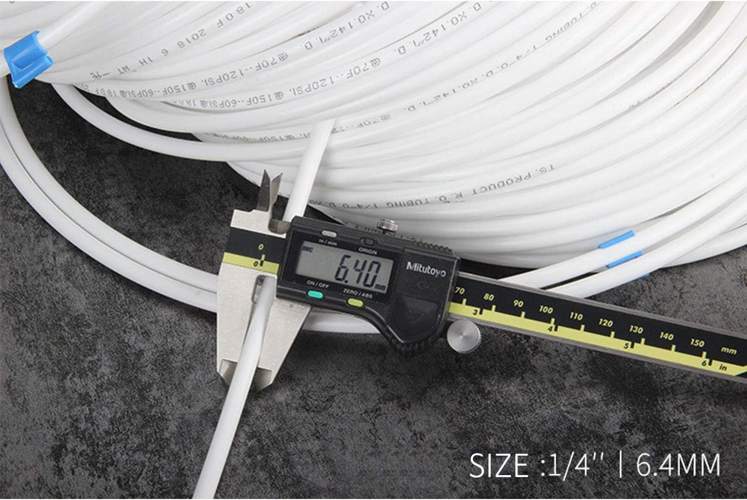 اتصالات سریع 1/4 اینچی iRuiZhe، اتصال فشاری لوله آب، 10 عدد + لوله سفید آب RO 1/4 اینچی (32 فوت) اتصالات سریع 1/4 اینچی iRuiZhe، اتصال فشاری لوله آب، 10 عدد + لوله سفید آب RO 1/4 اینچی (32 فوت)