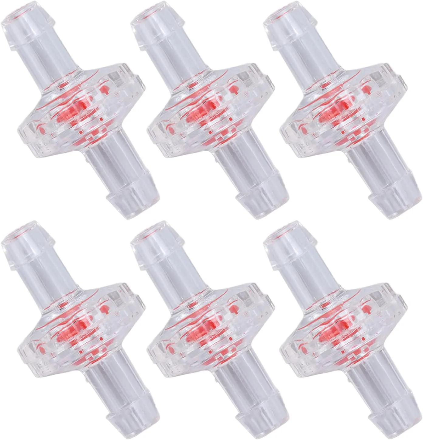 شیر یک طرفه Fyearfly، 10 عدد، شیر یک طرفه دیافراگمی پلاستیکی PP برای لوله آب، ورودی هوا آکواریوم (5 میلی متر، شفاف) شیر یک طرفه Fyearfly، 10 عدد، شیر یک طرفه دیافراگمی پلاستیکی PP برای لوله آب، ورودی هوا آکواریوم (5 میلی متر، شفاف)