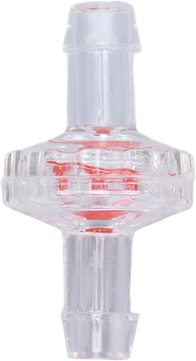 شیر یک طرفه Fyearfly، 10 عدد، شیر یک طرفه دیافراگمی پلاستیکی PP برای لوله آب، ورودی هوا آکواریوم (5 میلی متر، شفاف) شیر یک طرفه Fyearfly، 10 عدد، شیر یک طرفه دیافراگمی پلاستیکی PP برای لوله آب، ورودی هوا آکواریوم (5 میلی متر، شفاف)