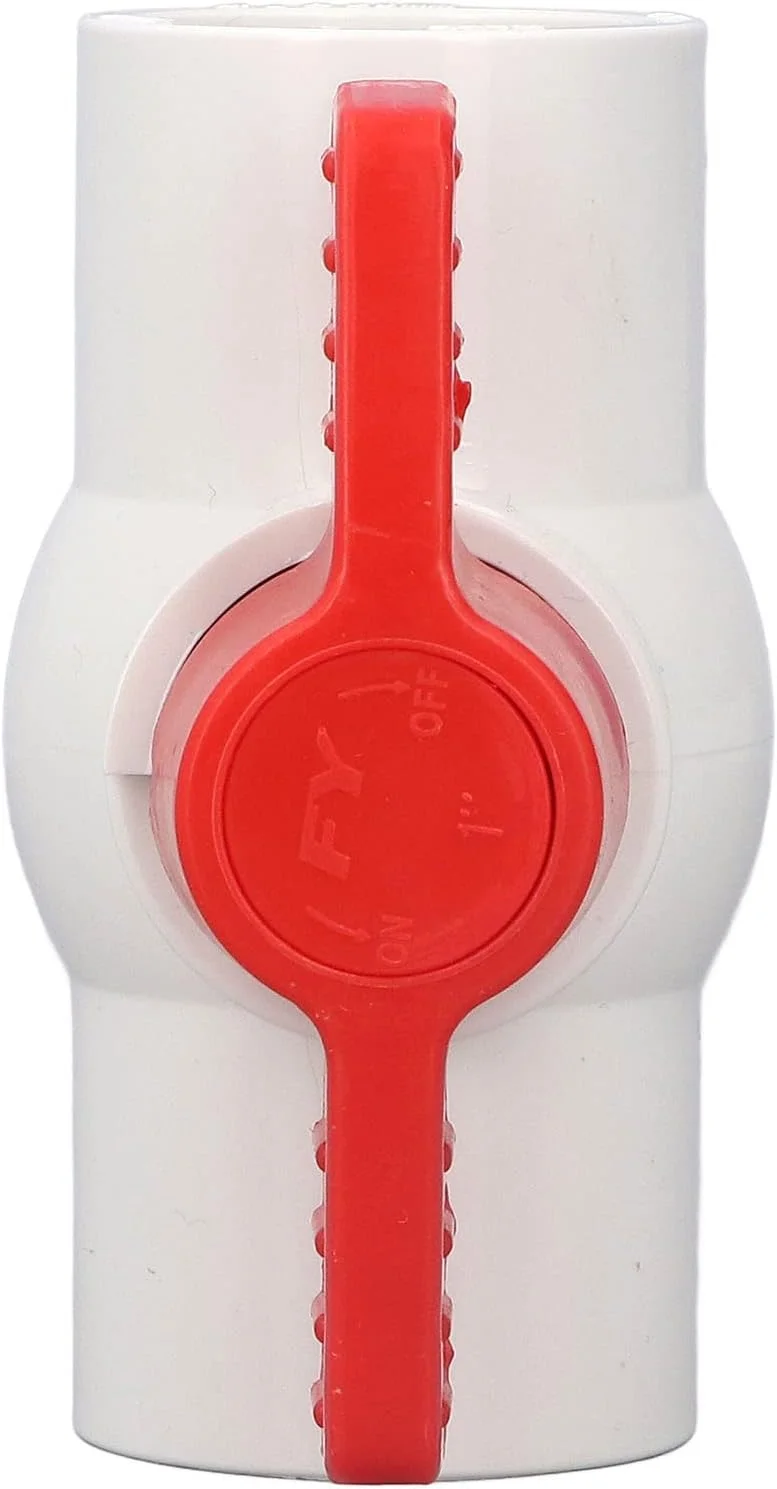 شیر توپی منبع آب 5 عددی اتصالات سریع لوله شلنگ پلاستیکی پی وی سی برای کنترل جریان آبپاش های منظره، استخرهای شنا، پارک های آبی، آکواریوم ها، مقاوم در برابر خوردگی و بادوام شیر توپی منبع آب 5 عددی اتصالات سریع لوله شلنگ پلاستیکی پی وی سی برای کنترل جریان آبپاش های منظره، استخرهای شنا، پارک های آبی، آکواریوم ها، مقاوم در برابر خوردگی و بادوام