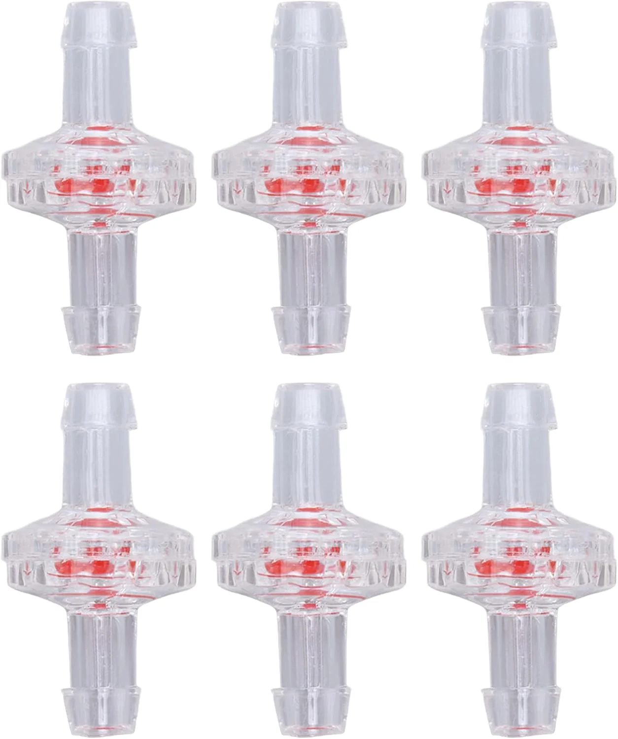 شیر یک طرفه Fyearfly، 10 عدد، شیر یک طرفه دیافراگمی پلاستیکی PP برای لوله آب، ورودی هوا، آکواریوم (7 میلی متر، شفاف) شیر یک طرفه Fyearfly، 10 عدد، شیر یک طرفه دیافراگمی پلاستیکی PP برای لوله آب، ورودی هوا، آکواریوم (7 میلی متر، شفاف)