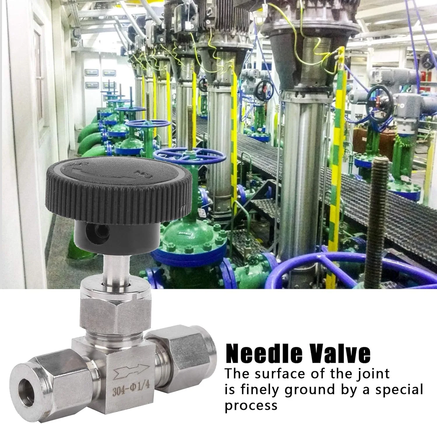 شیر استنلس استیل 304 Eujgoov، اتصالات فشاری دو فرولی برای آب، گاز و مایعات (Ф1/4) شیر استنلس استیل 304 Eujgoov، اتصالات فشاری دو فرولی برای آب، گاز و مایعات (Ф1/4)