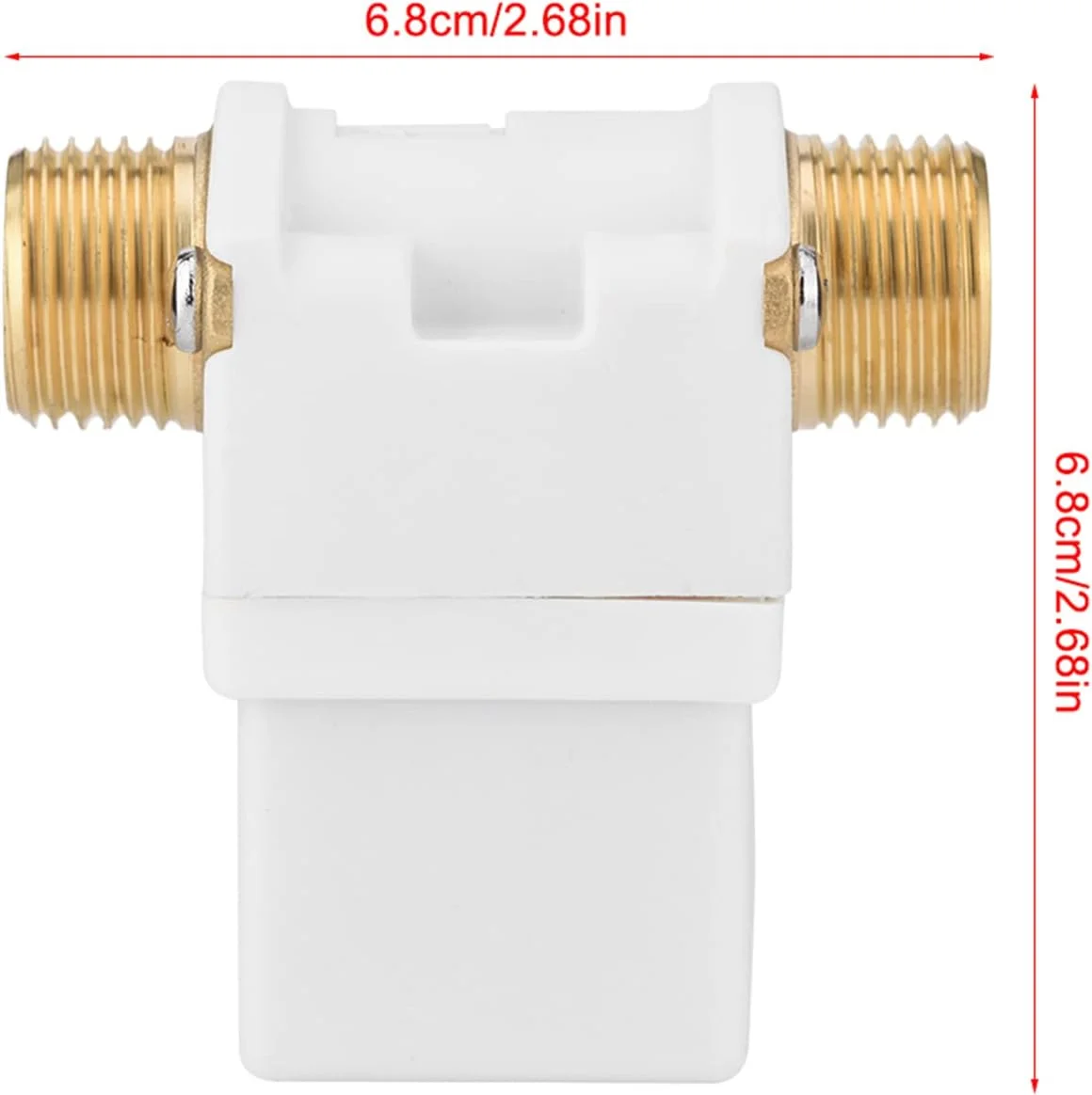 شیر برقی برقی 12 ولت G1/2 برای آبیاری باغ، قطع خودکار آب، نرمال بسته