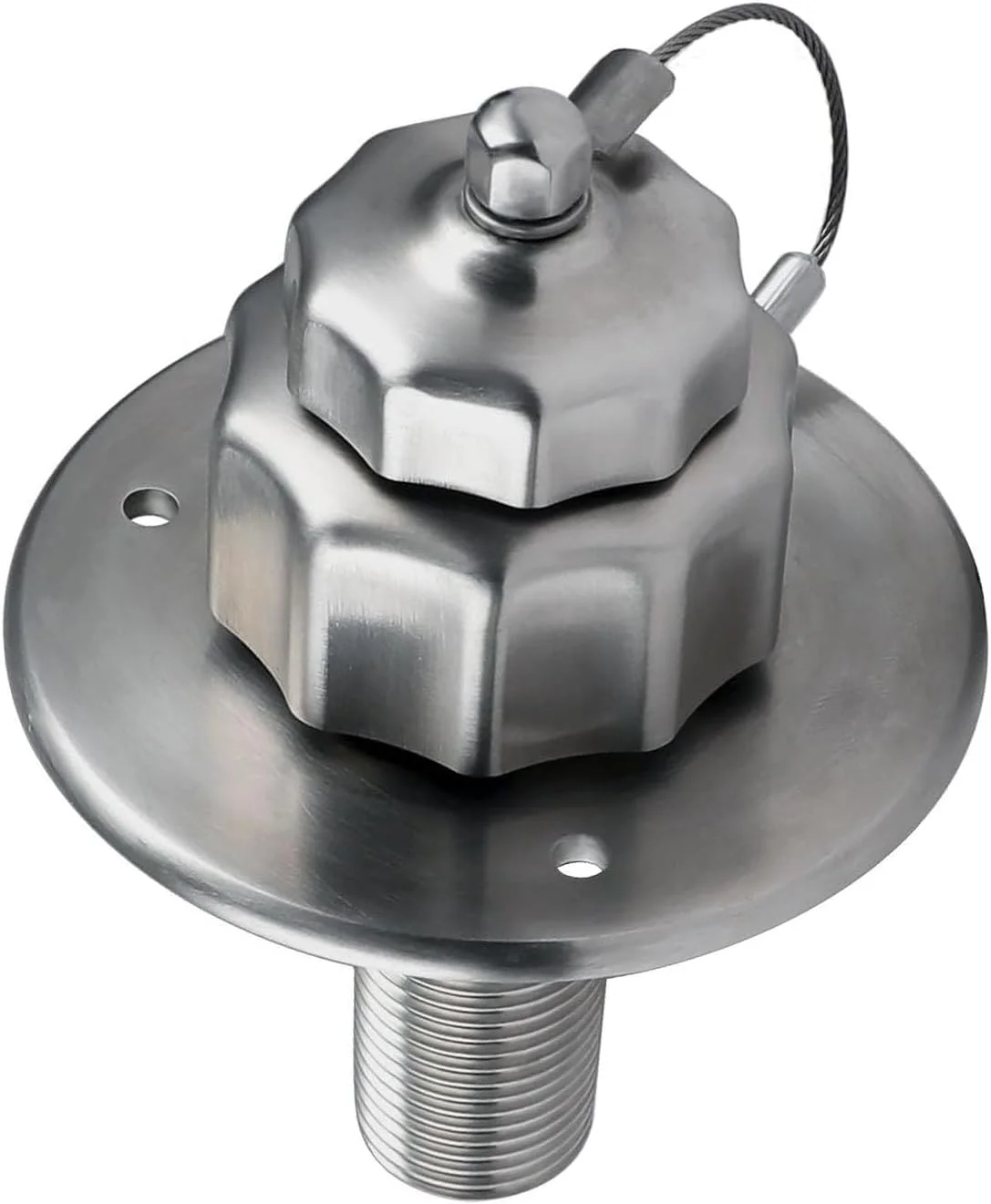 ورودی آب RV جایگزین Tnfeeon، فولاد ضد زنگ با پوشش ضد گرد و غبار و شیر یک طرفه، فلنج 3 اینچی برای RV و تریلر ورودی آب RV جایگزین Tnfeeon، فولاد ضد زنگ با پوشش ضد گرد و غبار و شیر یک طرفه، فلنج 3 اینچی برای RV و تریلر