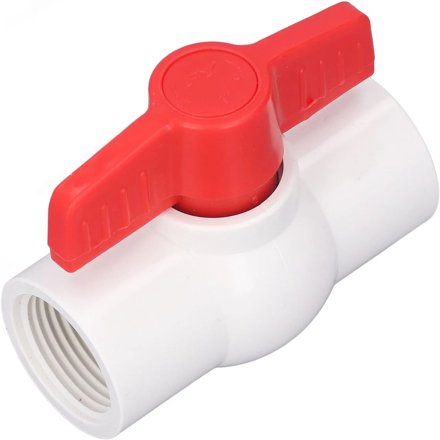 Eujgoov شیر توپی قطع آب شیر آب 5 عددی، شیر تامین آب، نصب سریع PVC لوله (25 میلی متر)