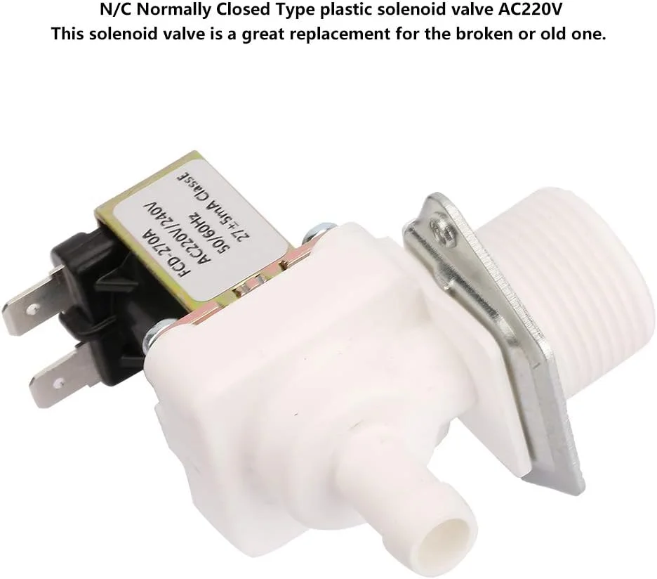 شیر برقی پلاستیکی Cryfokt، شیر برقی، نوع نرمال بسته برای تجهیزات صنعتی