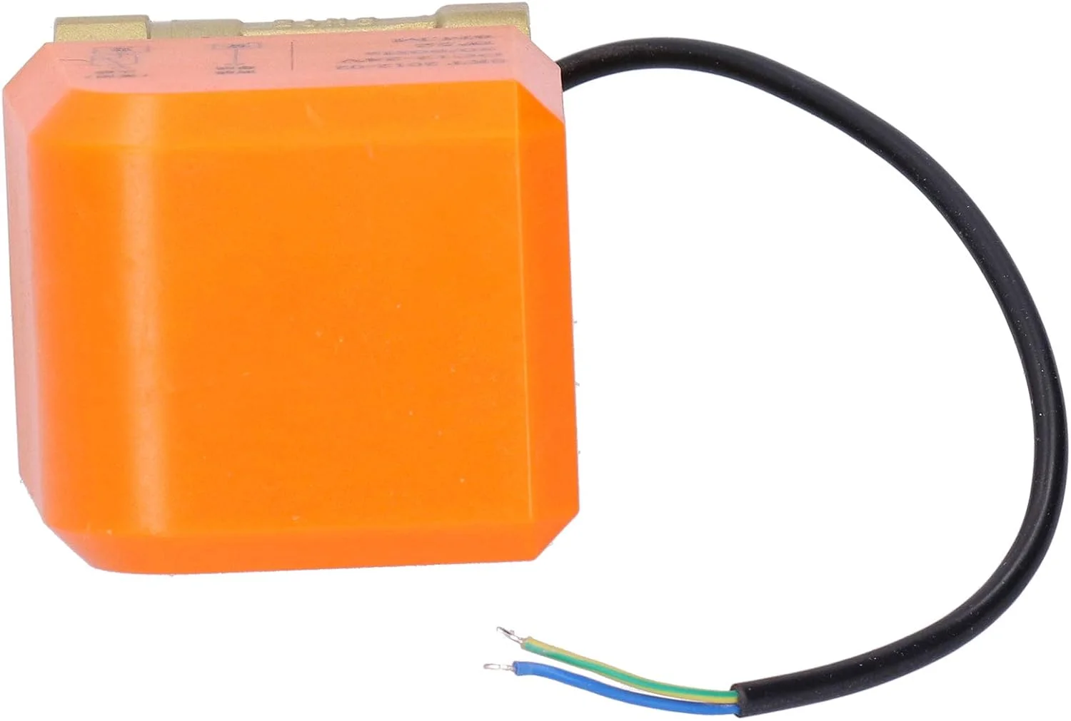 شیر توپی برقی دو طرفه سیم دار، تجهیزات مکانیکی موتوری برنجی DC1224V برای آب سرد و گرم محلول 50% گلیکول با محافظت IP54 نصب آسان موتور سنکرون