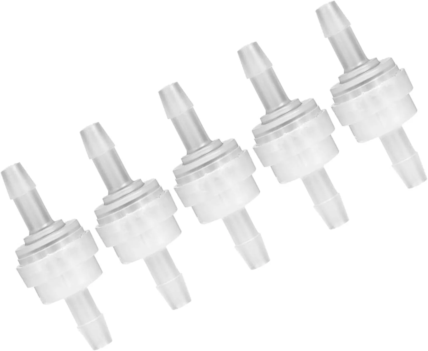 GLOGLOW مناسب برای تصفیه آب و دمای بالا، ایده آل برای تصفیه آب و هوا، ساخته شده از پلی پروپیلن درجه مواد غذایی، بسته 5 عددی شیرهای یک طرفه پلاستیکی Nan Nan (5mm) GLOGLOW مناسب برای تصفیه آب و دمای بالا، ایده آل برای تصفیه آب و هوا، ساخته شده از پلی پروپیلن درجه مواد غذایی، بسته 5 عددی شیرهای یک طرفه پلاستیکی Nan Nan (5mm)