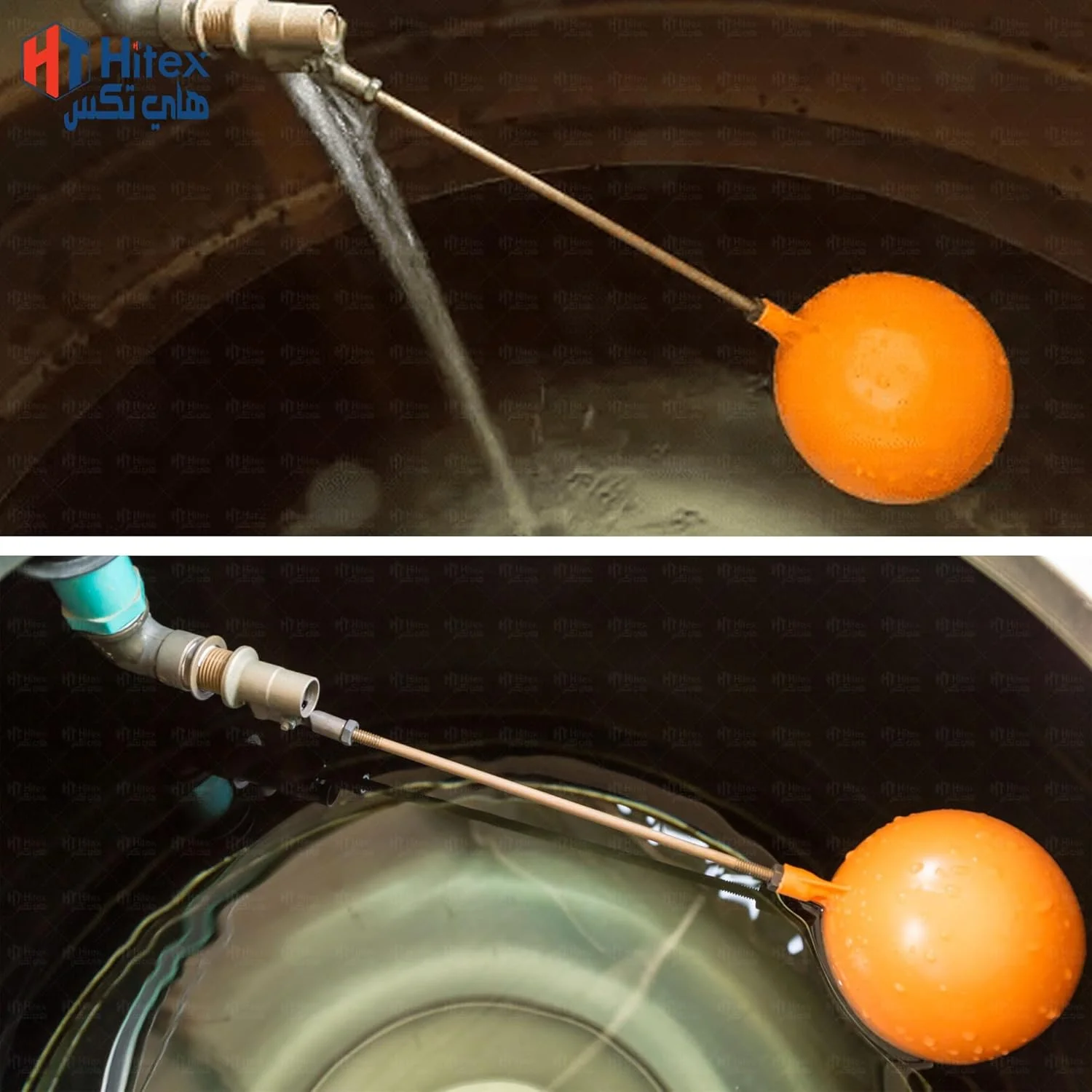 شیر شناور برنجی پگلر HITEX با توپ پلاستیکی | شیر کنترل سطح آب سنگین | شیر لوله کشی قابل اعتماد برای مخازن، سیستم های صنعتی و ذخیره آب خانگی (3/4 اینچ) شیر شناور برنجی پگلر HITEX با توپ پلاستیکی | شیر کنترل سطح آب سنگین | شیر لوله کشی قابل اعتماد برای مخازن، سیستم های صنعتی و ذخیره آب خانگی (3/4 اینچ)