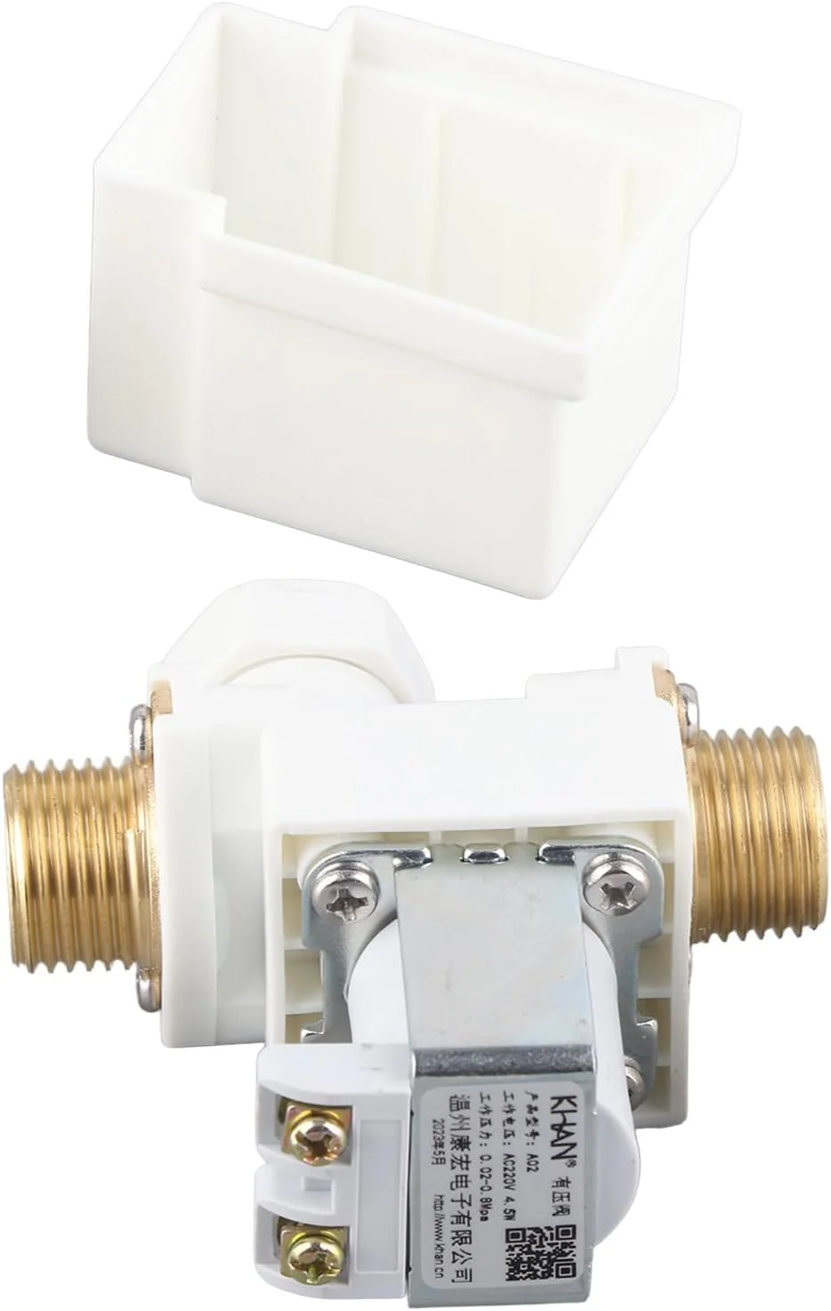 شیر برقی آب خورشیدی AC220V G1/2 برای آبیاری باغ و اسپری