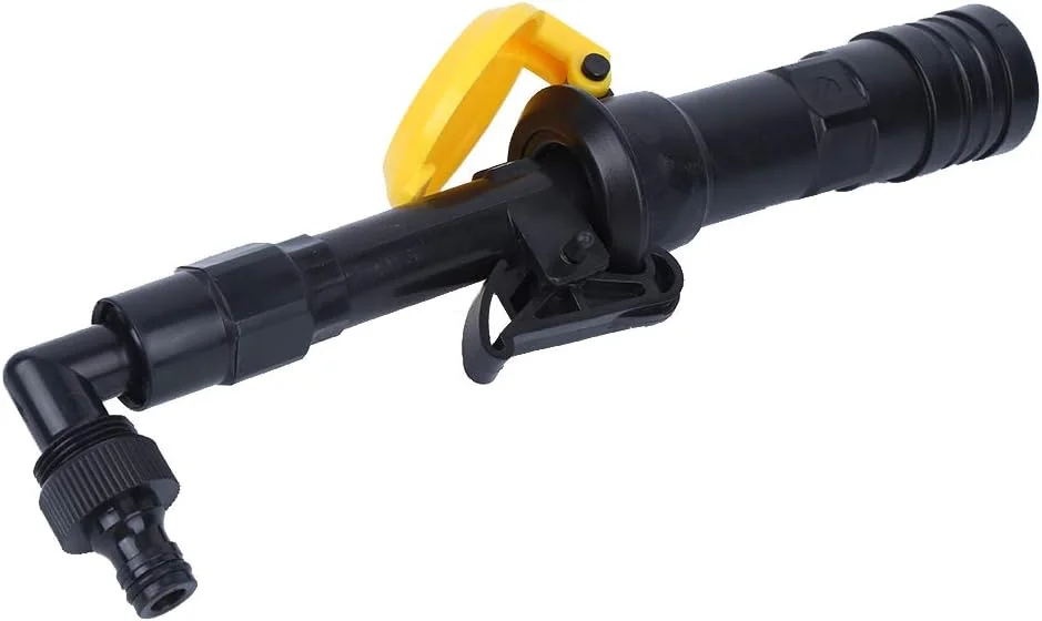 نازل آبیاری باغبانی، شیر ورودی آب، بادوام، کاربردی، لوازم باغبانی (ست 4 تکه 1 اینچی زرد رنگ)