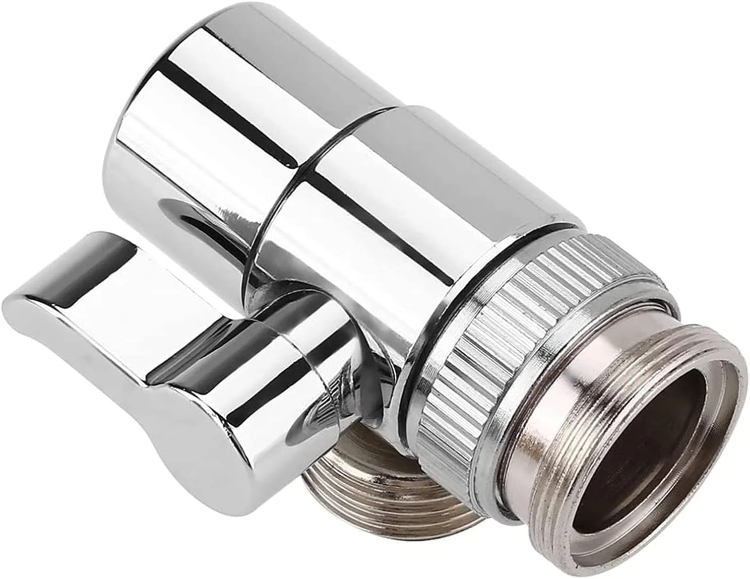 شیر انشعاب برنجی دلفینو، 3 راهی، رزوه بیرونی M24، اتصال G1/2، دارای چرخ دستی ارگونومیک، مناسب برای شلنگ های باغبانی، آبپاش ها، شلنگ و شیرآلات استاندارد