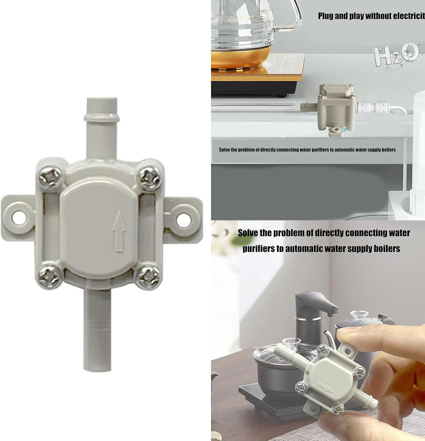 شیرهای فشار منفی تصفیه آب با اتصال سریع برای ایستگاه های چای، دستگاه های قهوه، شیرهای پمپاژ تامین آب، کتری میز چای اتوماتیک