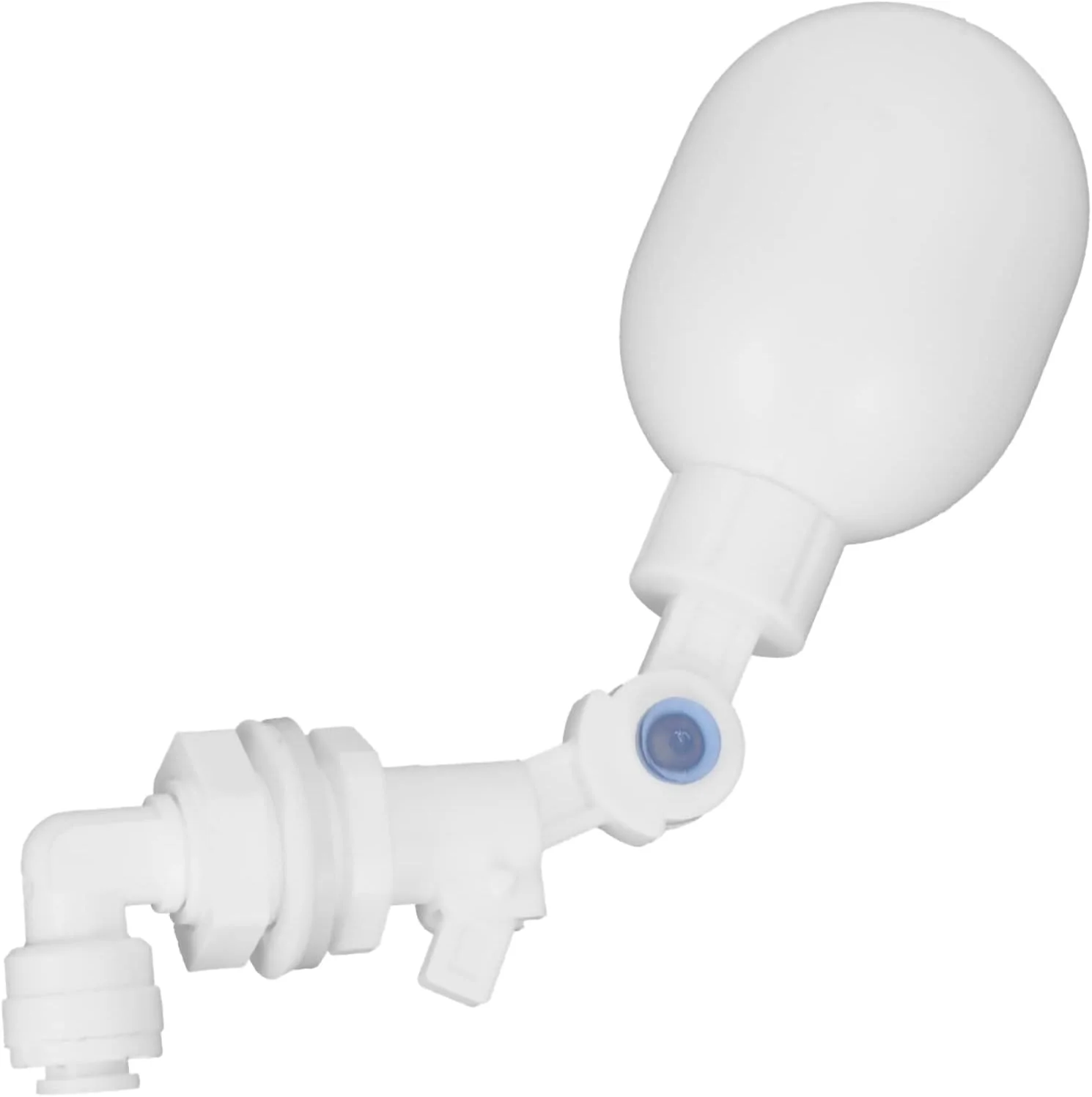 شیر پرکن اتوماتیک 3/8 اینچ BSP با شناور قابل تنظیم برای آکواریوم و تامین آب، کوچکترین در جهان، بدون بو، مناسب برای آب آشامیدنی، صرفه جویی در فضا، کنترل انعطاف پذیر سطح آب با اهرم، تبدیل