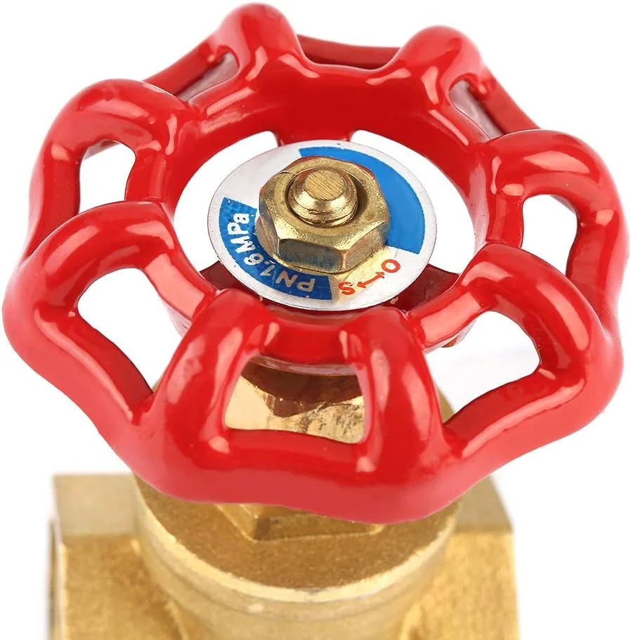 شیر دروازه ای برنجی DN20 BSPP G3/4 شیر بادوام 232PSI تجهیزات صنعتی آب، روغن و گاز