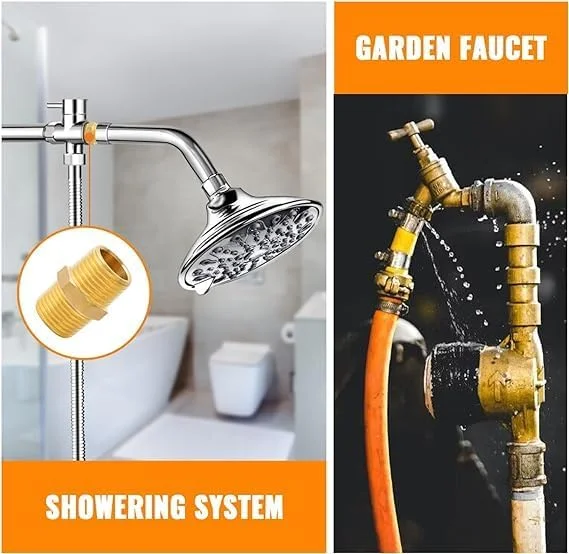 اتصالات نیپل شش گوش نر برنجی Biella™ BSP، اتصالات آداپتور لوله برنجی سنگین، اتصالات نیپل مساوی، بسته 2 عددی (1/2X1/2) اتصالات نیپل شش گوش نر برنجی Biella™ BSP، اتصالات آداپتور لوله برنجی سنگین، اتصالات نیپل مساوی، بسته 2 عددی (1/2X1/2)