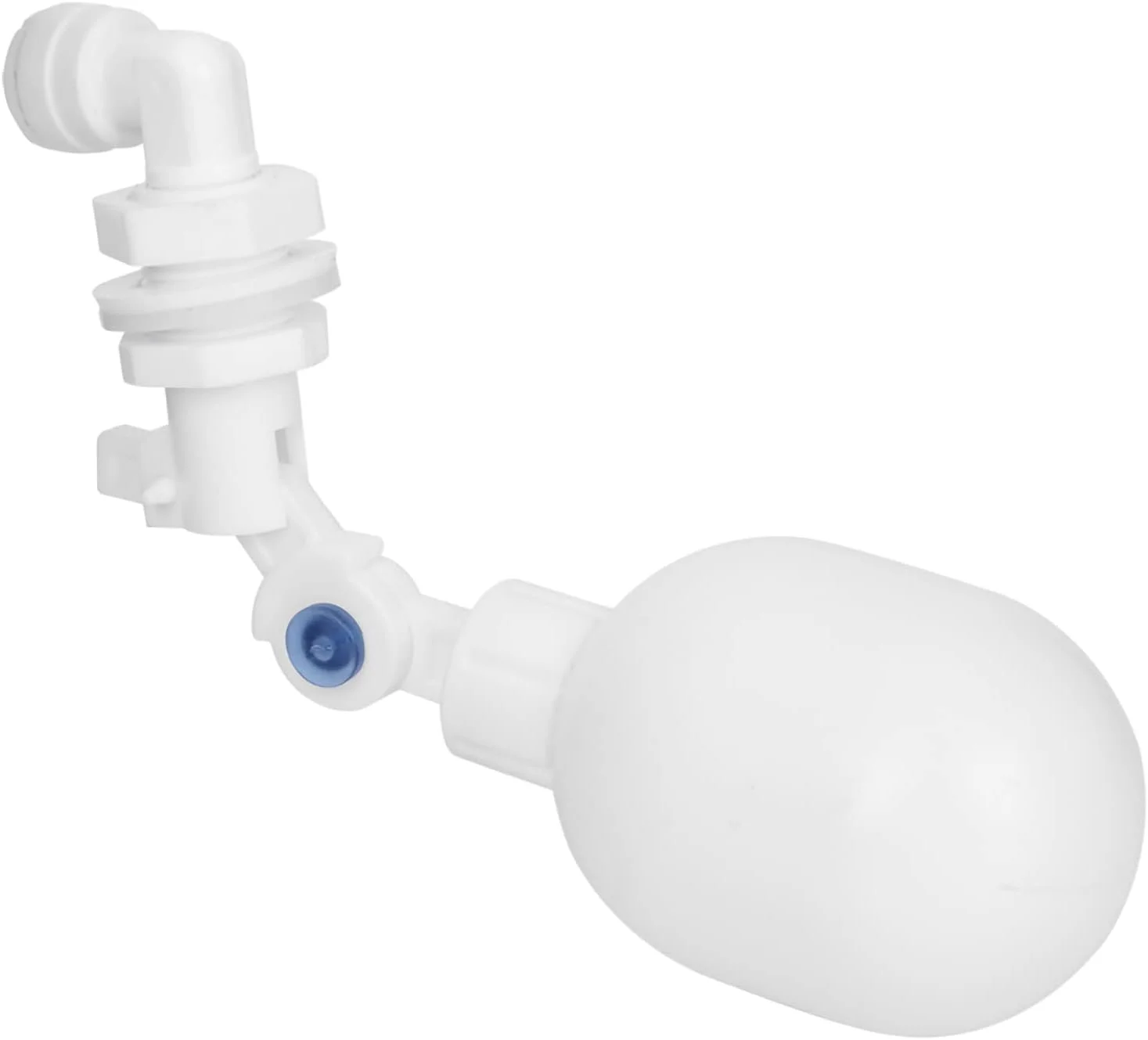 شیر پرکن اتوماتیک 3/8 اینچ BSP با شناور قابل تنظیم برای آکواریوم و تامین آب، کوچکترین در جهان، بدون بو، مناسب برای آب آشامیدنی، صرفه جویی در فضا، کنترل انعطاف پذیر سطح آب با اهرم، تبدیل