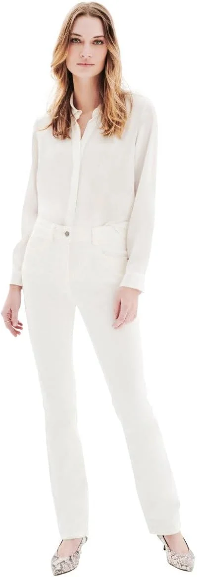 شلوار راسته زنانه کارول، سفید مایل به کرم، سایز 38