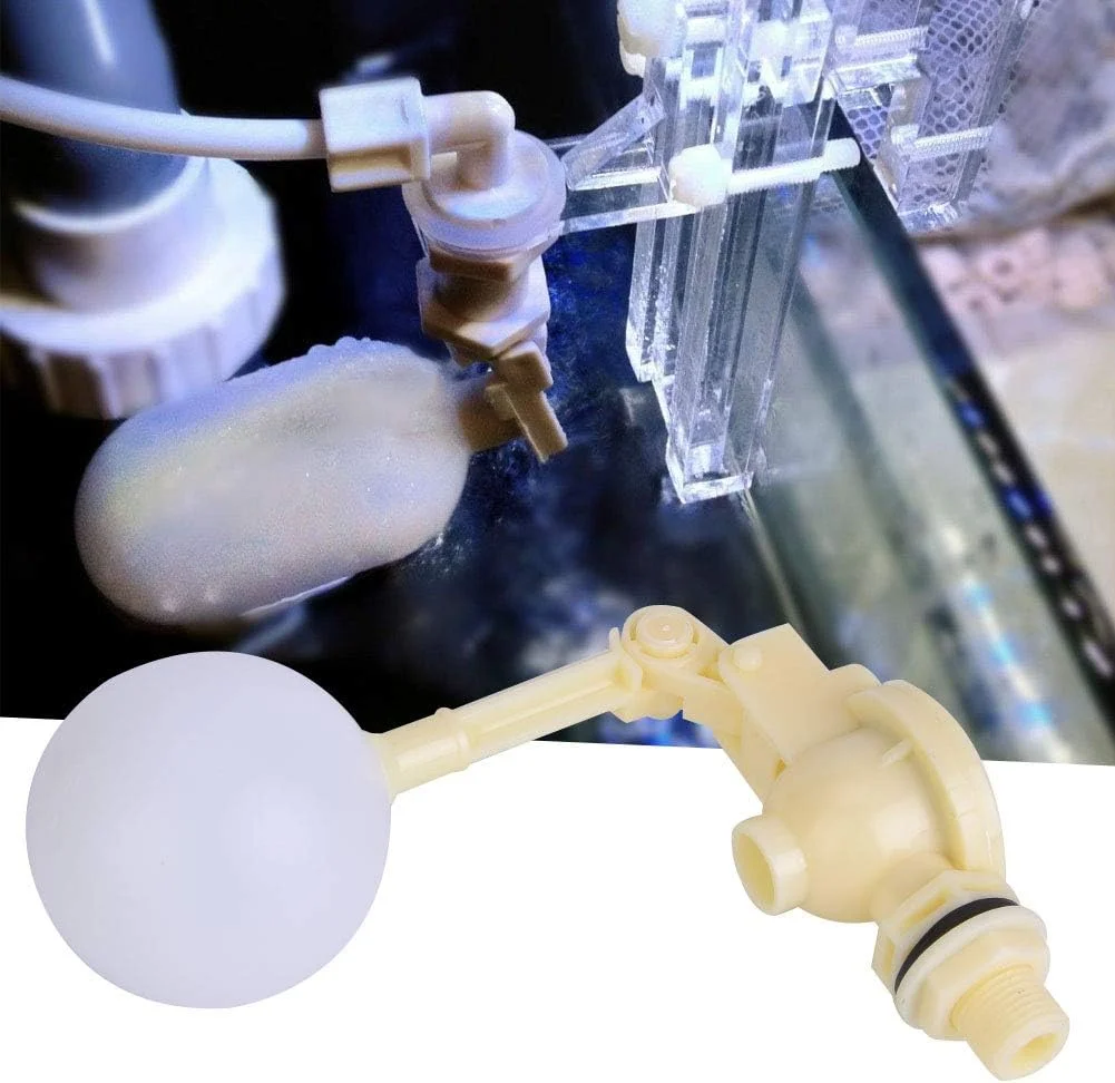 شیر شناور توپی با بازوی قابل تنظیم پلاستیکی ورودی رزوه ای نر G1/2 اینچ برای تجهیزات کوچک تامین آب، مخزن آب، آبشخور دام شیر شناور توپی با بازوی قابل تنظیم پلاستیکی ورودی رزوه ای نر G1/2 اینچ برای تجهیزات کوچک تامین آب، مخزن آب، آبشخور دام