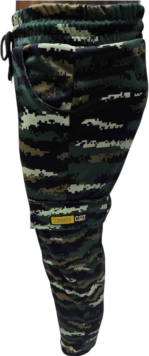 شلوار جاگر ارتشی طرح دیجیتال، مدل اسلیم فیت با 4 جیب، کمر بند دار، استایل خیابانی نظامی شلوار جاگر ارتشی طرح دیجیتال، مدل اسلیم فیت با 4 جیب، کمر بند دار، استایل خیابانی نظامی