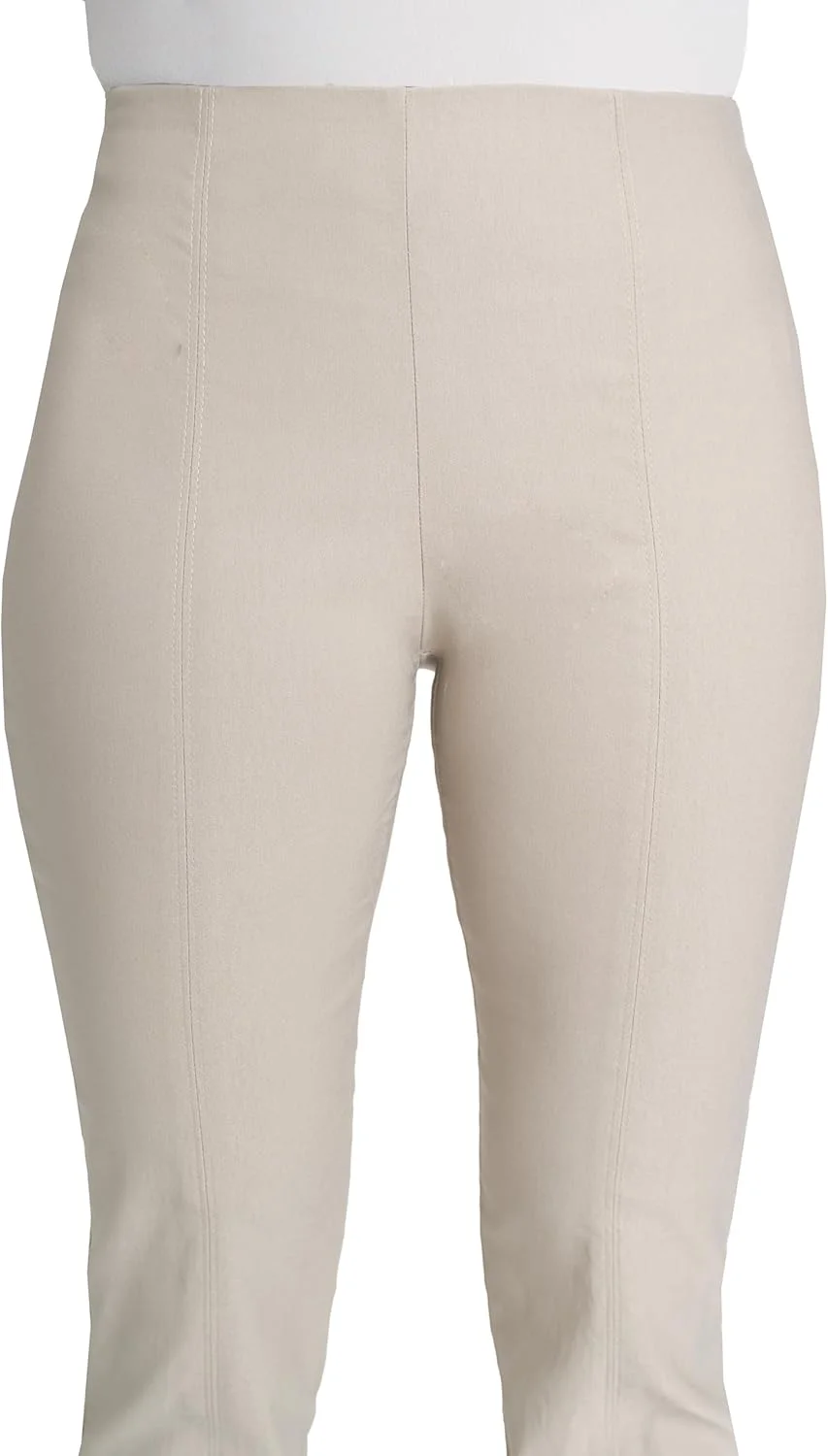 شلوار زنانه بریگز نیویورک مدل Super Stretch Luxe Millenium با درزهای جلویی شلوار زنانه بریگز نیویورک مدل Super Stretch Luxe Millenium با درزهای جلویی