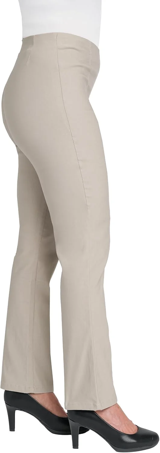 شلوار زنانه بریگز نیویورک مدل Super Stretch Luxe Millenium با درزهای جلویی شلوار زنانه بریگز نیویورک مدل Super Stretch Luxe Millenium با درزهای جلویی
