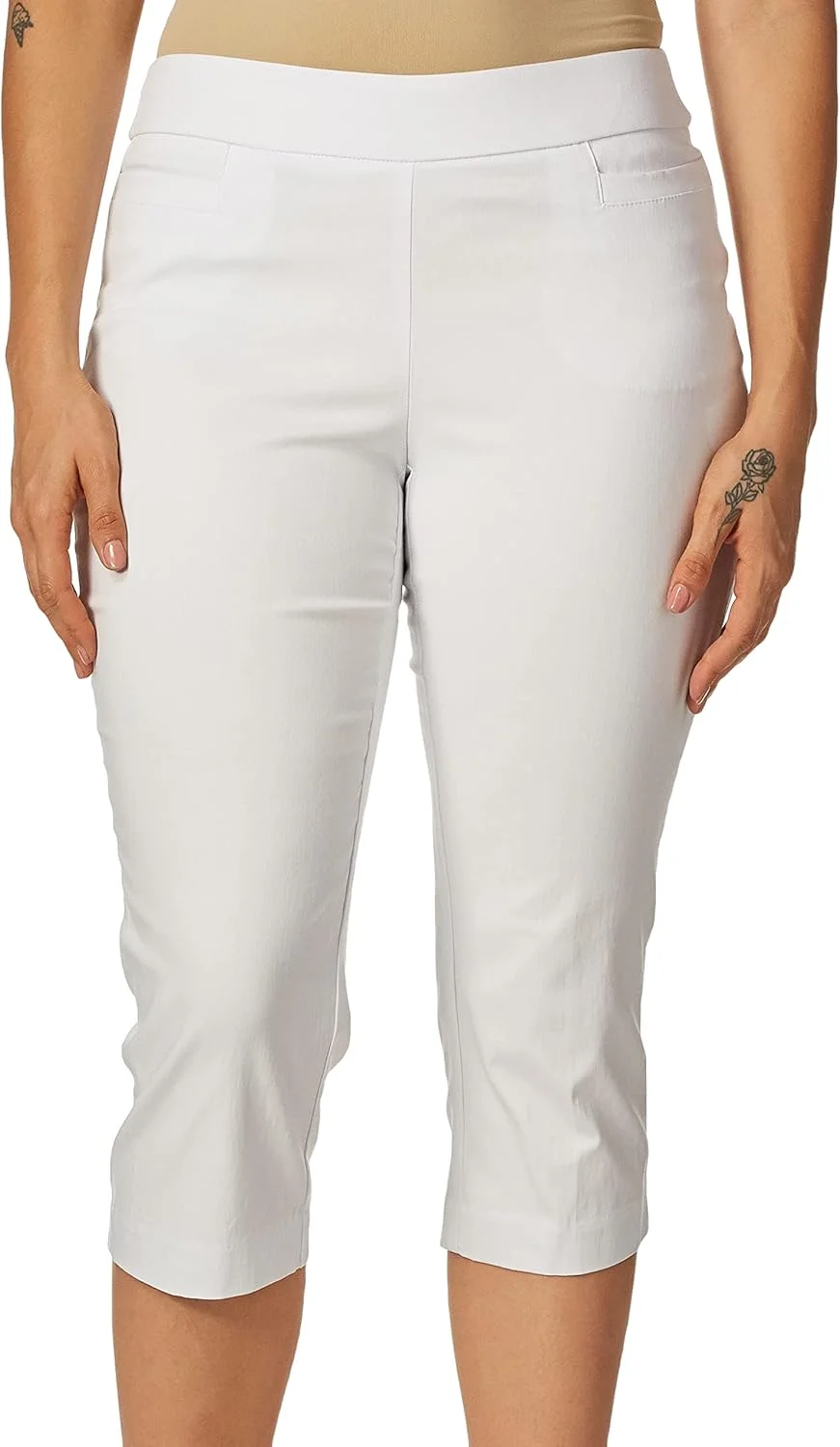 بریگز نیویورک زنانه، شلوار کاپری با جیب L، مدل Pull On بریگز نیویورک زنانه، شلوار کاپری با جیب L، مدل Pull On