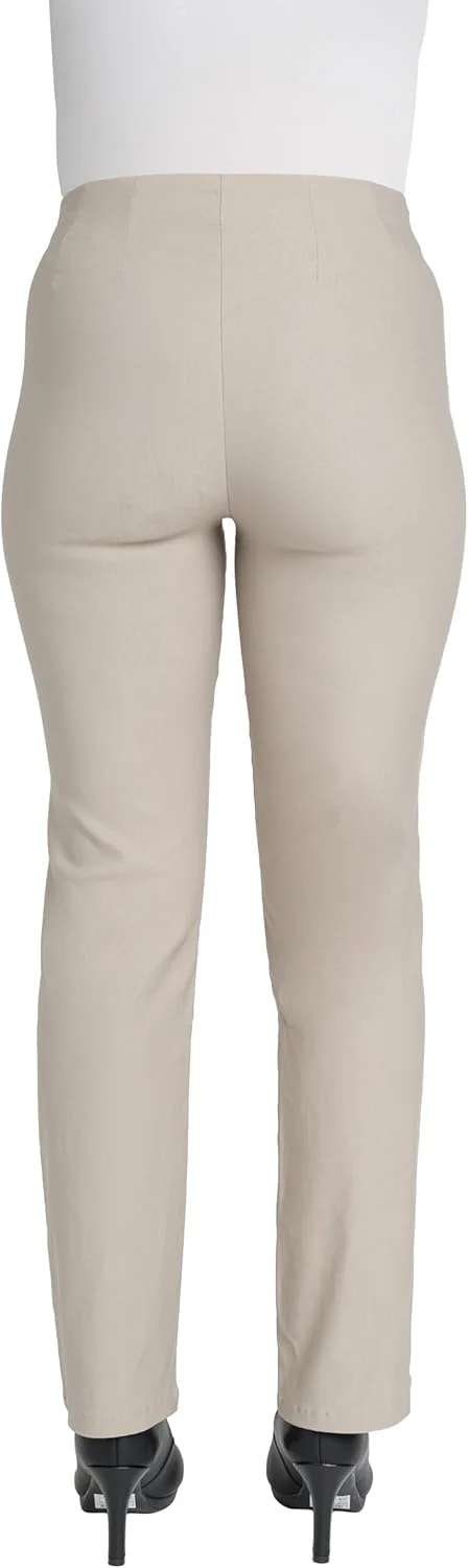 شلوار زنانه بریگز نیویورک مدل Super Stretch Luxe Millenium با درزهای جلویی شلوار زنانه بریگز نیویورک مدل Super Stretch Luxe Millenium با درزهای جلویی