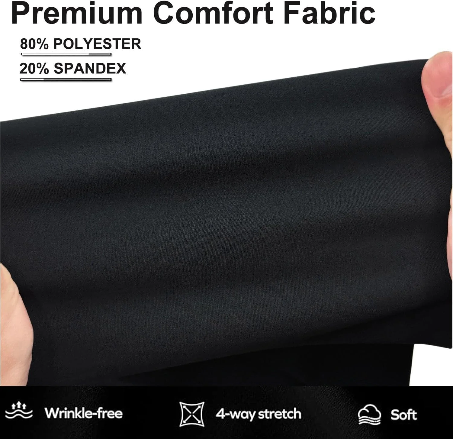 BIRW - شلوار زنانه کمر بلند 2024، شلوار مجلسی Slim Fit با جیب BIRW - شلوار زنانه کمر بلند 2024، شلوار مجلسی Slim Fit با جیب