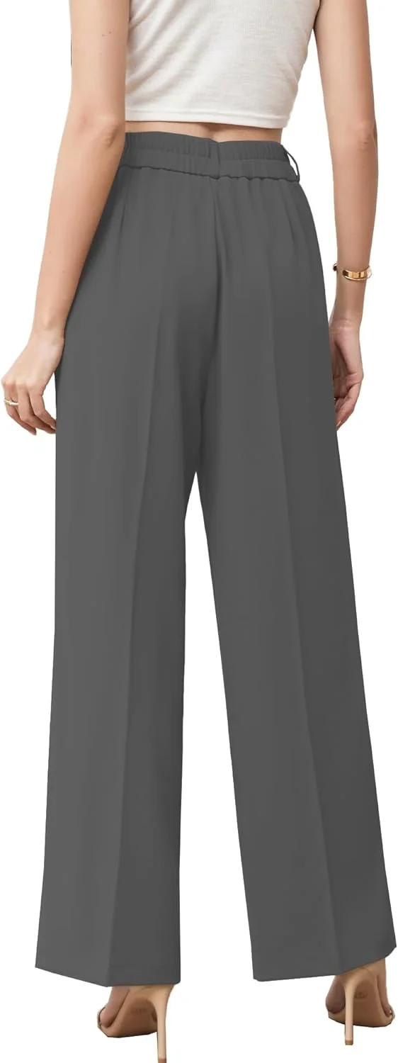 شلوار زنانه پاچه گشاد بتوسلاین، شلوار اداری راسته و غیررسمی برای زنان، سایز ایکس اسمال تا 3 ایکس لارج شلوار زنانه پاچه گشاد بتوسلاین، شلوار اداری راسته و غیررسمی برای زنان، سایز ایکس اسمال تا 3 ایکس لارج