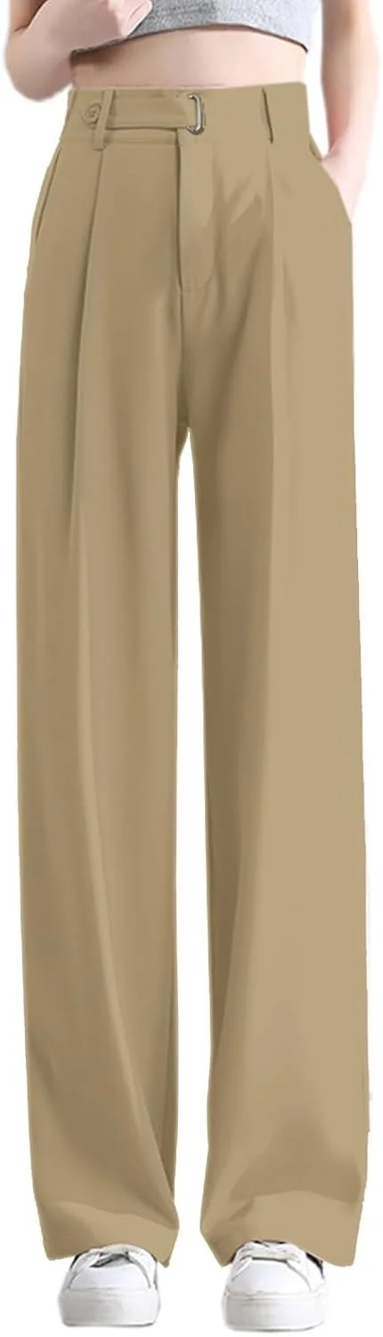 شلوار زنانه دمپا گشاد بتوسلاین، شلوار اداری رسمی و شیک، سایز ایکس اسمال تا 3 ایکس لارج، رنگ خاکی، قد بلند شلوار زنانه دمپا گشاد بتوسلاین، شلوار اداری رسمی و شیک، سایز ایکس اسمال تا 3 ایکس لارج، رنگ خاکی، قد بلند