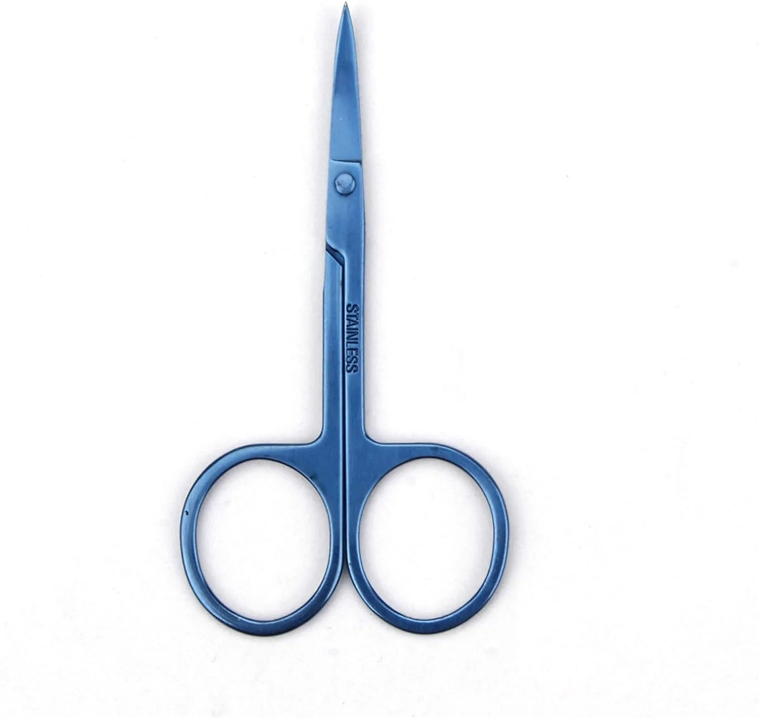 قیچی مانیکور سر منحنی ابرو و کوتیکول ناخن zhengpingpai، قیچی پوست مرده، ابزار ناخن حرفه ای استیل ضد زنگ (رنگ: آبی) قیچی مانیکور سر منحنی ابرو و کوتیکول ناخن zhengpingpai، قیچی پوست مرده، ابزار ناخن حرفه ای استیل ضد زنگ (رنگ: آبی)