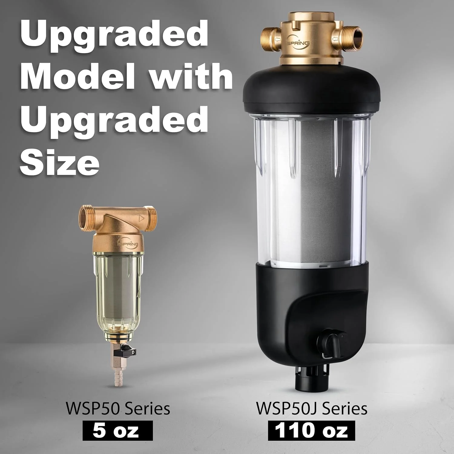 سیستم فیلتر آب کل خانه iSpring با فیلتر رسوب گیر چرخشی سایز جامبو، پلی فسفات ضد رسوب، GAC+KDF و فیلترهای آب کربن بلاک، رسوب زدای آب و فیلتر، مدل: WGB32B-KDS+WSP50J سیستم فیلتر آب کل خانه iSpring با فیلتر رسوب گیر چرخشی سایز جامبو، پلی فسفات ضد رسوب، GAC+KDF و فیلترهای آب کربن بلاک، رسوب زدای آب و فیلتر، مدل: WGB32B-KDS+WSP50J