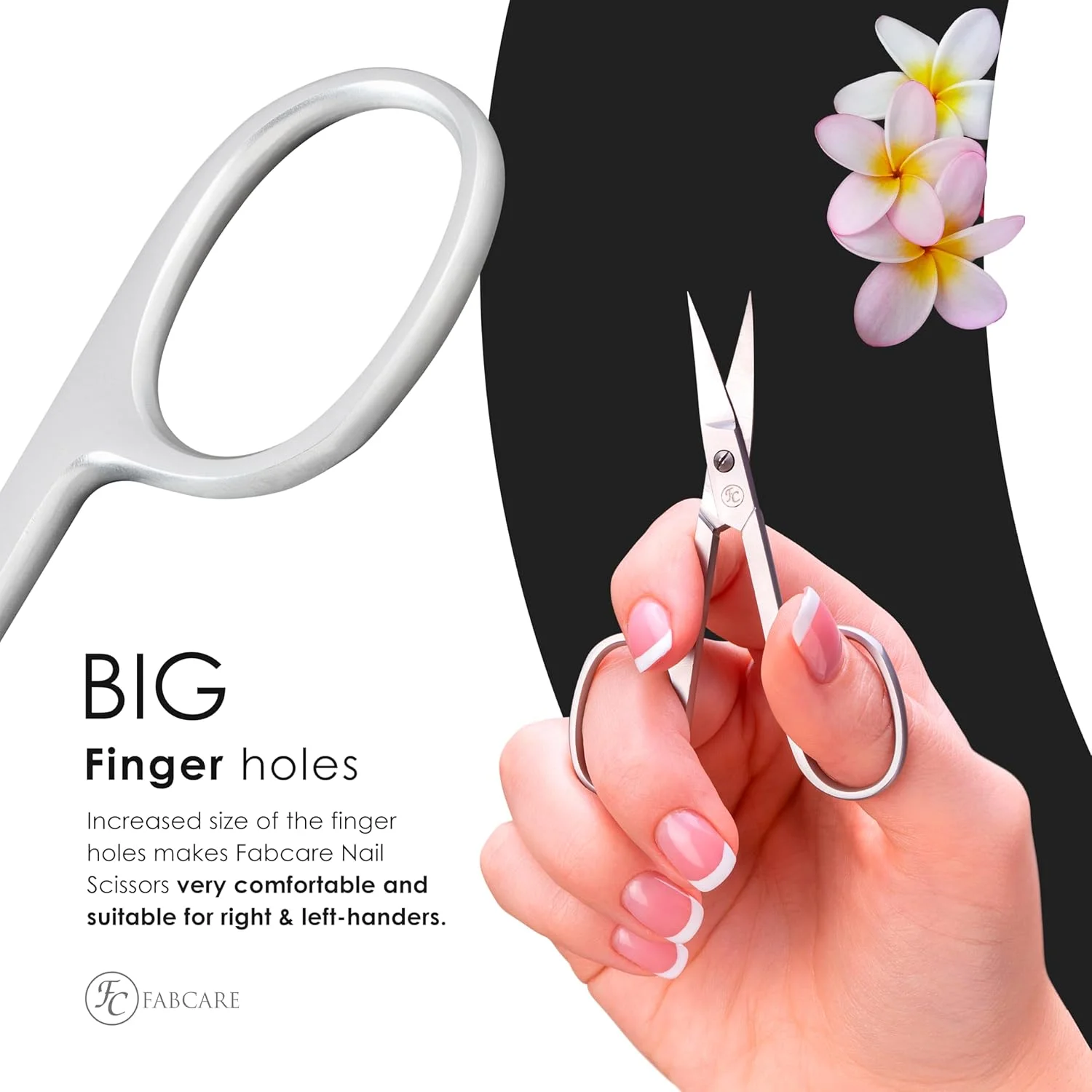 قیچی ناخن خمیده FABCARE به همراه کیف و کتاب الکترونیکی - دارای دندانه های ریز نوآورانه - مناسب برای ناخن های دست و پا - قیچی کوتیکول تیز حرفه ای - قیچی مانیکور استیل ضد زنگ قیچی ناخن خمیده FABCARE به همراه کیف و کتاب الکترونیکی - دارای دندانه های ریز نوآورانه - مناسب برای ناخن های دست و پا - قیچی کوتیکول تیز حرفه ای - قیچی مانیکور استیل ضد زنگ