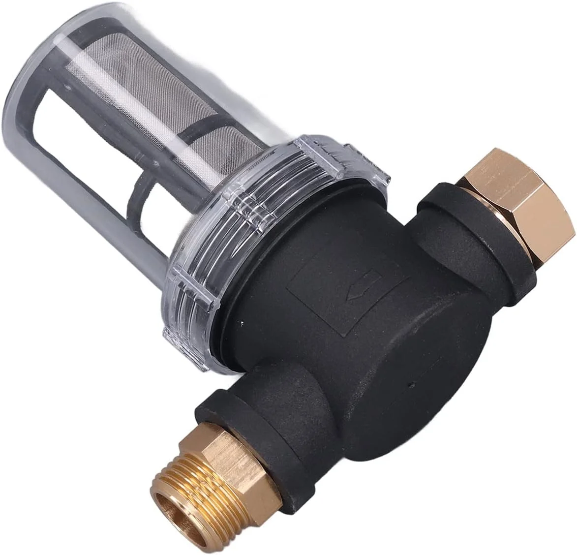 فیلتر شلنگ باغ، فیلتر رسوب خطی کارواش، پیش فیلتر آب کل خانه، محافظت از قطعات، مناسب برای استفاده خانگی، رزوه 3/4 اینچ فیلتر شلنگ باغ، فیلتر رسوب خطی کارواش، پیش فیلتر آب کل خانه، محافظت از قطعات، مناسب برای استفاده خانگی، رزوه 3/4 اینچ