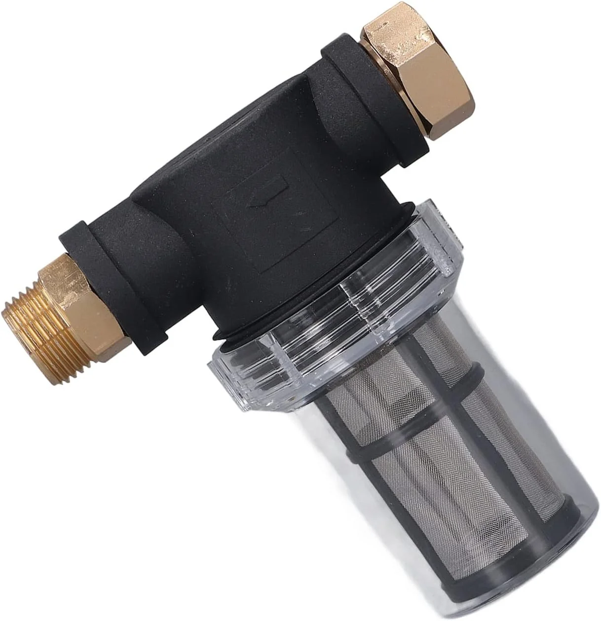 فیلتر شلنگ باغ، فیلتر رسوب خطی کارواش، پیش فیلتر آب کل خانه، محافظت از قطعات، مناسب برای استفاده خانگی، رزوه 3/4 اینچ فیلتر شلنگ باغ، فیلتر رسوب خطی کارواش، پیش فیلتر آب کل خانه، محافظت از قطعات، مناسب برای استفاده خانگی، رزوه 3/4 اینچ