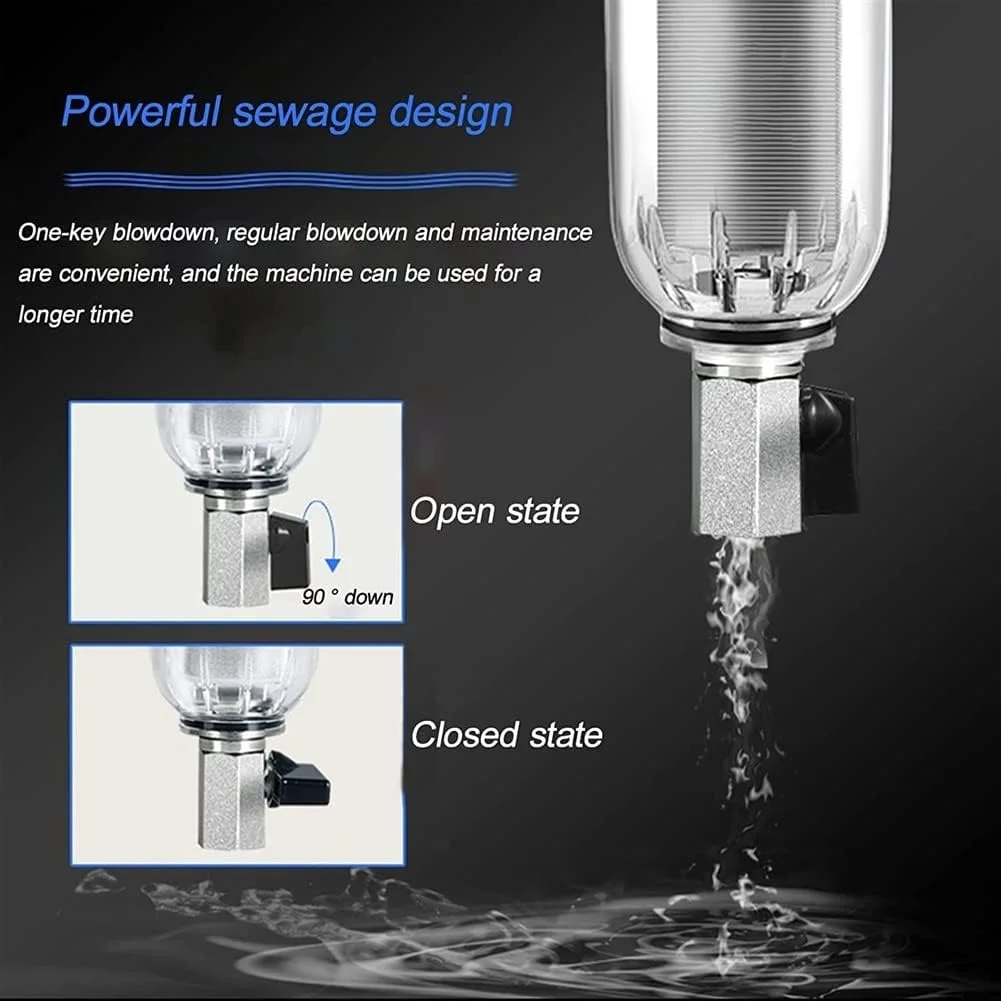 شیر آب فیلتر آب GHQERTY پیش فیلتر استیل ضد زنگ شستشوی معکوس تصفیه کننده آب لوله کشی مرکزی خانگی فیلتراسیون درشت کل خانه (20 میلی متر) شیر آب فیلتر آب GHQERTY پیش فیلتر استیل ضد زنگ شستشوی معکوس تصفیه کننده آب لوله کشی مرکزی خانگی فیلتراسیون درشت کل خانه (20 میلی متر)