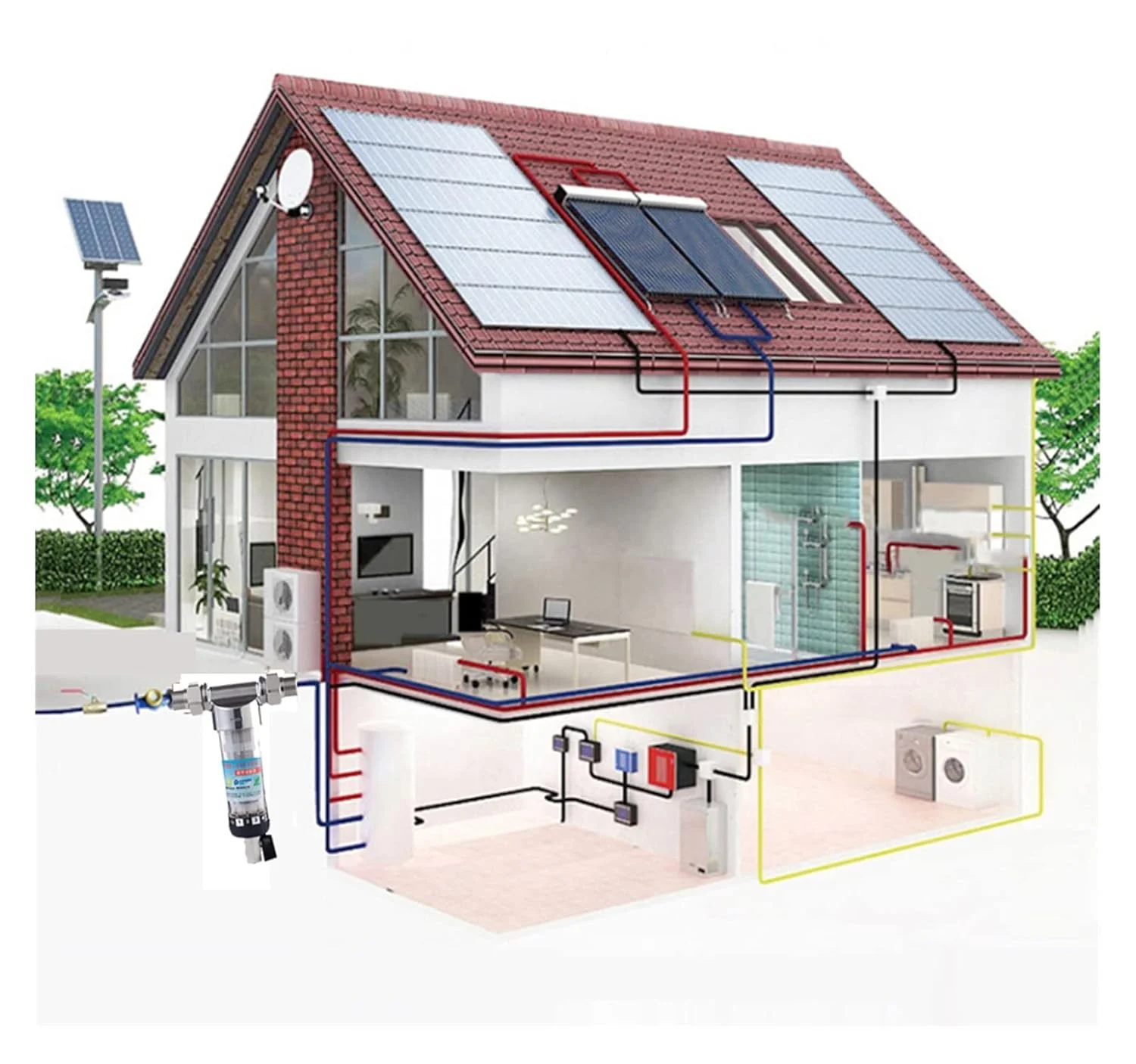 سیستم فیلتر آب gxyglsgysgjs با سر استیل ضد زنگ، پیش فیلتر چرخشی رسوبی کل خانه، سیستم تصفیه پیش فیلتراسیون مرکزی، فیلتر آب با تعویض سریع سیستم فیلتر آب gxyglsgysgjs با سر استیل ضد زنگ، پیش فیلتر چرخشی رسوبی کل خانه، سیستم تصفیه پیش فیلتراسیون مرکزی، فیلتر آب با تعویض سریع