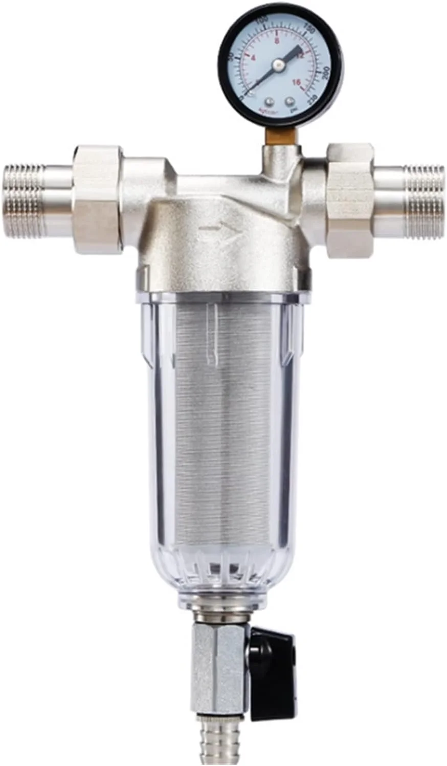 فیلتر تصفیه آب اسمز معکوس، محافظ سیستم پیش فیلتر آب قابل شستشو و استفاده مجدد برای کل خانه