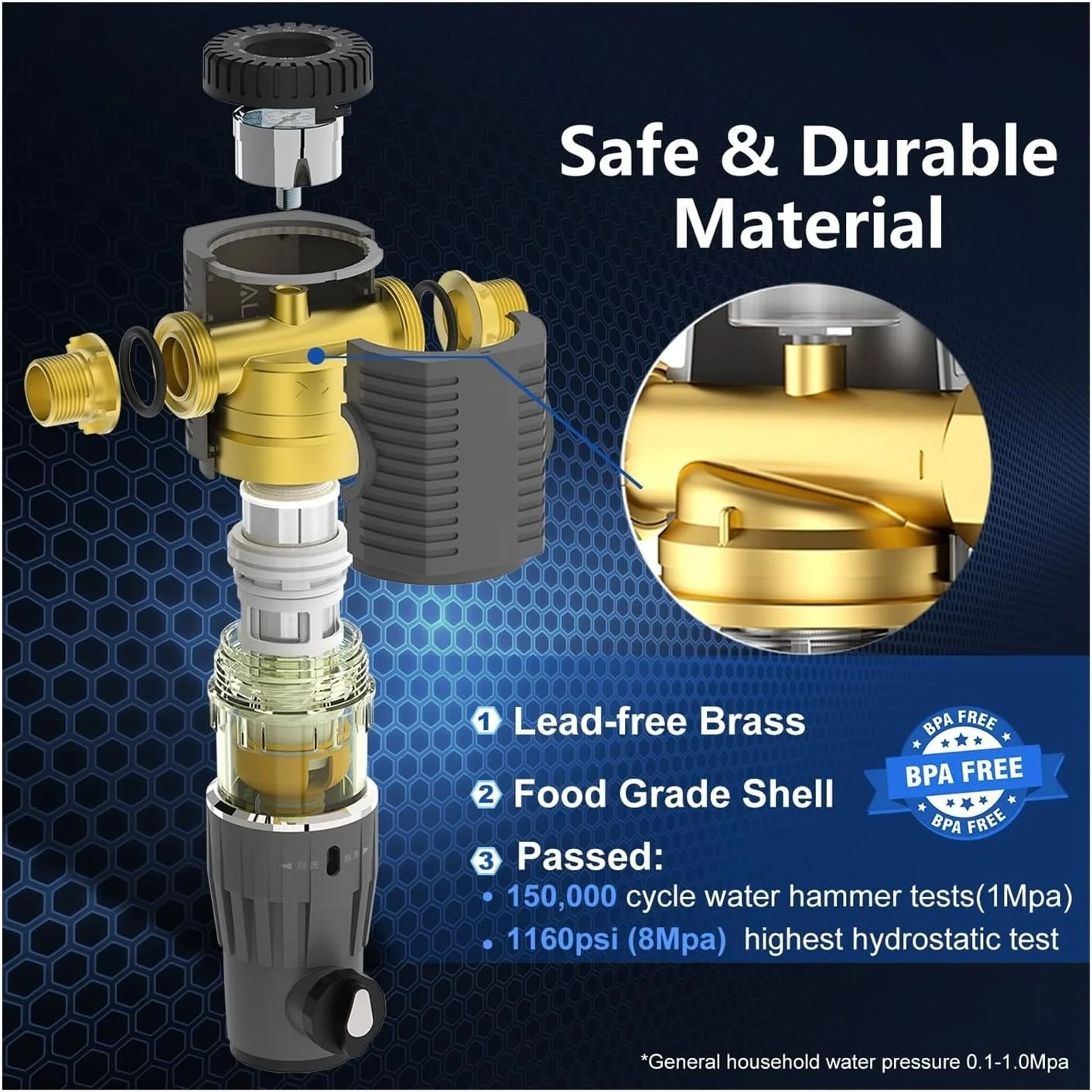 فیلتر پیش تصفیه آب اسمز معکوس با اسکرابر چرخان اتوماتیک و بکواش، فیلتر رسوب گیر اسپین داون کل خانه، تصفیه کننده 40 میکرون فیلتر پیش تصفیه آب اسمز معکوس با اسکرابر چرخان اتوماتیک و بکواش، فیلتر رسوب گیر اسپین داون کل خانه، تصفیه کننده 40 میکرون