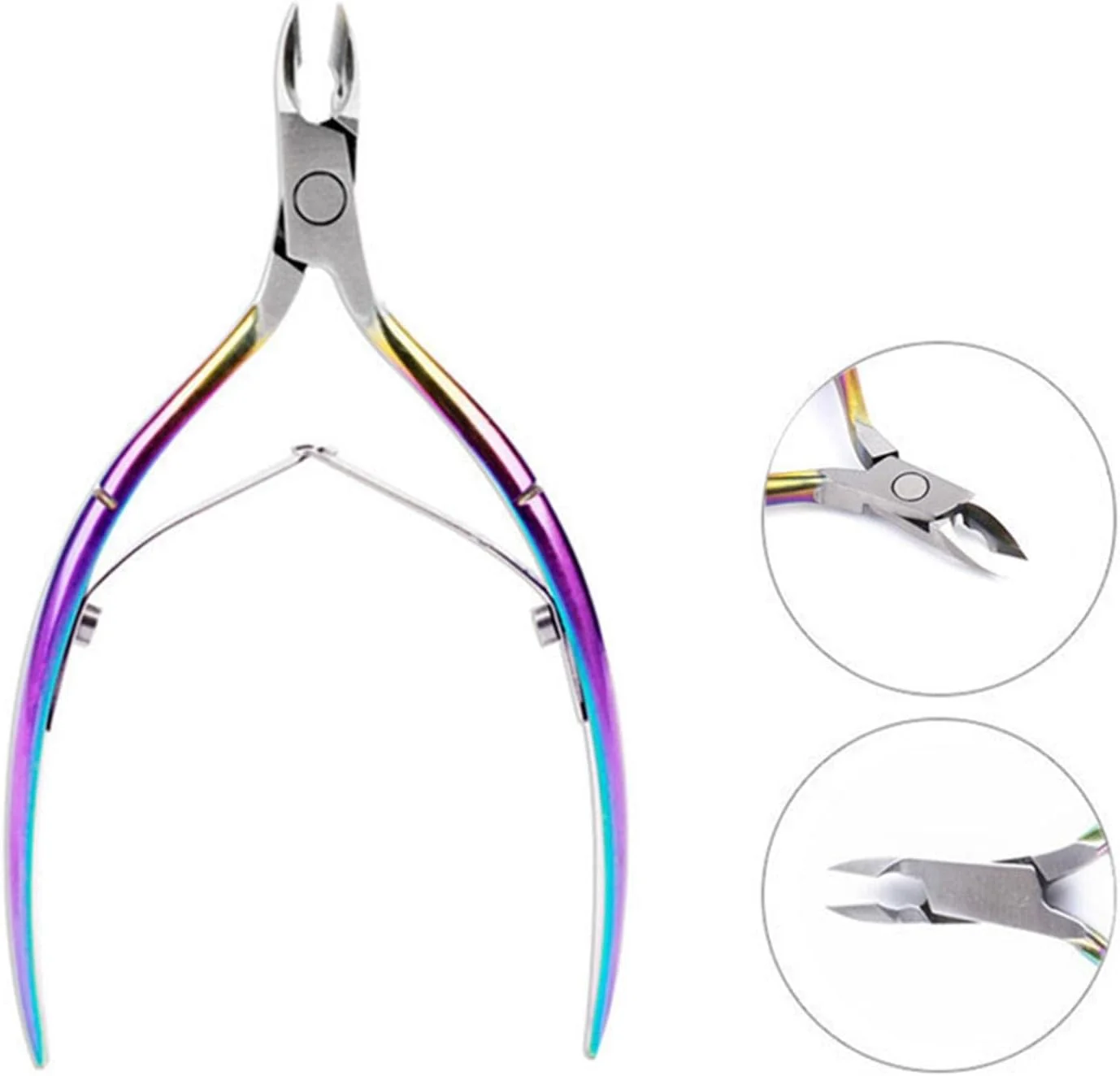 قیچی مانیکور ناخن - انبرک کوتیکول، از بین برنده کوتیکول، انبرک کوتیکول ناخن استیل ضد زنگ، ابزار مانیکور سالن خانگی قیچی مانیکور ناخن - انبرک کوتیکول، از بین برنده کوتیکول، انبرک کوتیکول ناخن استیل ضد زنگ، ابزار مانیکور سالن خانگی