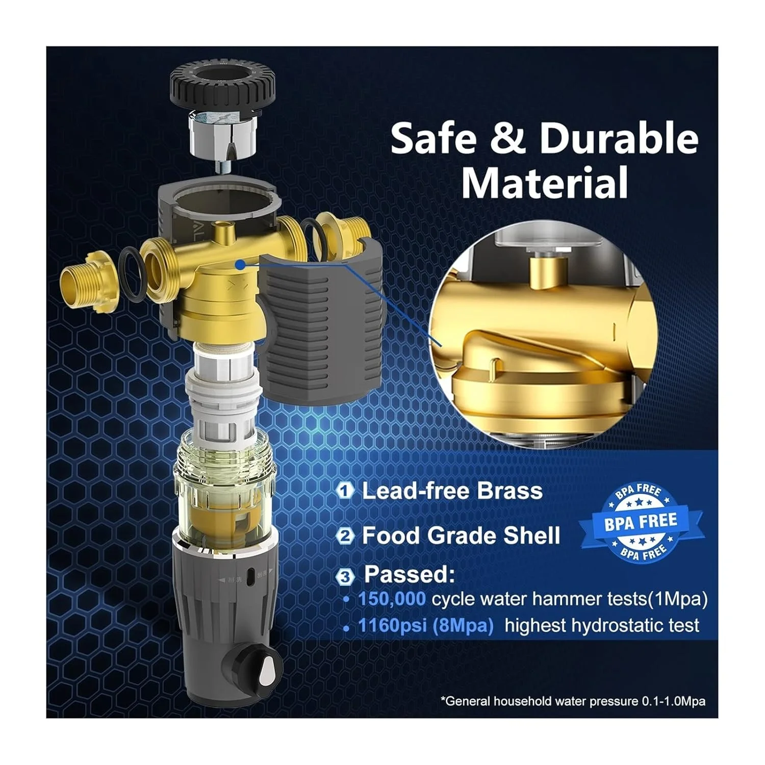 سیستم فیلتر آب SJHDKLW با اسکرابر چرخشی خودکار، پیش فیلتر بکواش، فیلتر رسوب گیر اسپین داون کل خانه، پیش فیلتر تصفیه آب 40 میکرومتر چند منظوره سیستم فیلتر آب SJHDKLW با اسکرابر چرخشی خودکار، پیش فیلتر بکواش، فیلتر رسوب گیر اسپین داون کل خانه، پیش فیلتر تصفیه آب 40 میکرومتر چند منظوره