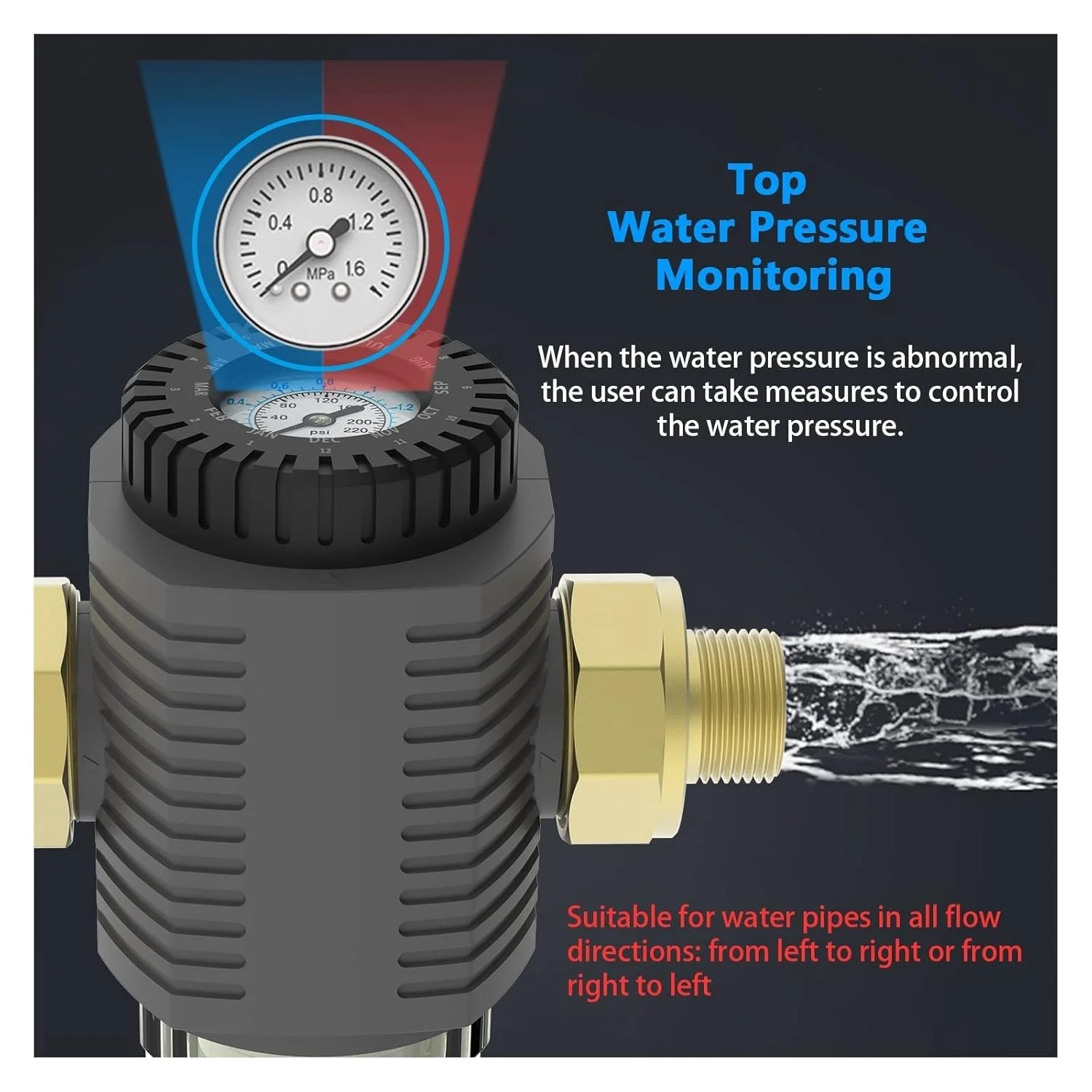 سیستم فیلتر آب SJHDKLW با اسکرابر چرخشی خودکار، پیش فیلتر بکواش، فیلتر رسوب گیر اسپین داون کل خانه، پیش فیلتر تصفیه آب 40 میکرومتر چند منظوره سیستم فیلتر آب SJHDKLW با اسکرابر چرخشی خودکار، پیش فیلتر بکواش، فیلتر رسوب گیر اسپین داون کل خانه، پیش فیلتر تصفیه آب 40 میکرومتر چند منظوره