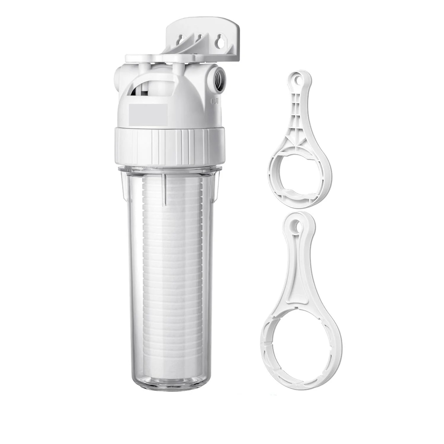 سیستم فیلتر آب خانگی میکرون، سیستم فیلتر رسوب گیر کل خانه، پیش فیلتر تصفیه کننده، پیش فیلتر پنبه ای PPF 10 اینچی موثرتر و بادوام تر (رنگ: هاست و فیلتر، سایز: 1) سیستم فیلتر آب خانگی میکرون، سیستم فیلتر رسوب گیر کل خانه، پیش فیلتر تصفیه کننده، پیش فیلتر پنبه ای PPF 10 اینچی موثرتر و بادوام تر (رنگ: هاست و فیلتر، سایز: 1)