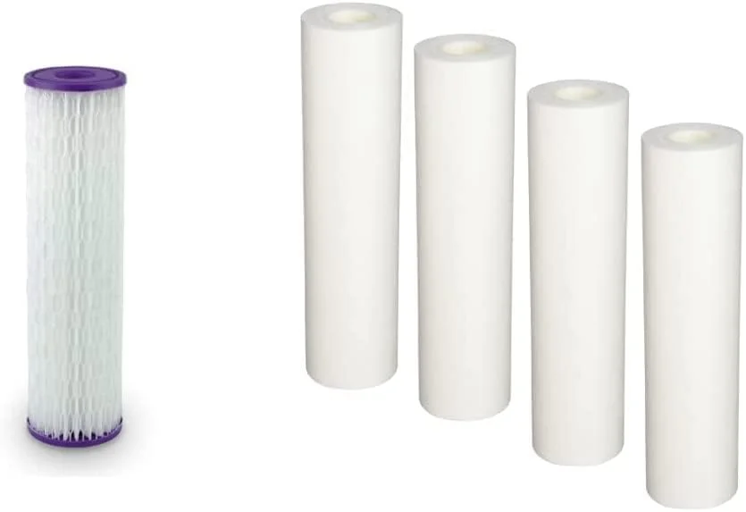 CFS – بسته 1 عددی کارتریج فیلتر آب سازگار با مدل EQ-PFC.35 و بسته 4 عددی پیش فیلتر رسوب سازگار با مدل EQ-304 – فیلتر آب خانگی، سیستم فیلتر آب جایگزین کل خانه، سفید CFS – بسته 1 عددی کارتریج فیلتر آب سازگار با مدل EQ-PFC.35 و بسته 4 عددی پیش فیلتر رسوب سازگار با مدل EQ-304 – فیلتر آب خانگی، سیستم فیلتر آب جایگزین کل خانه، سفید