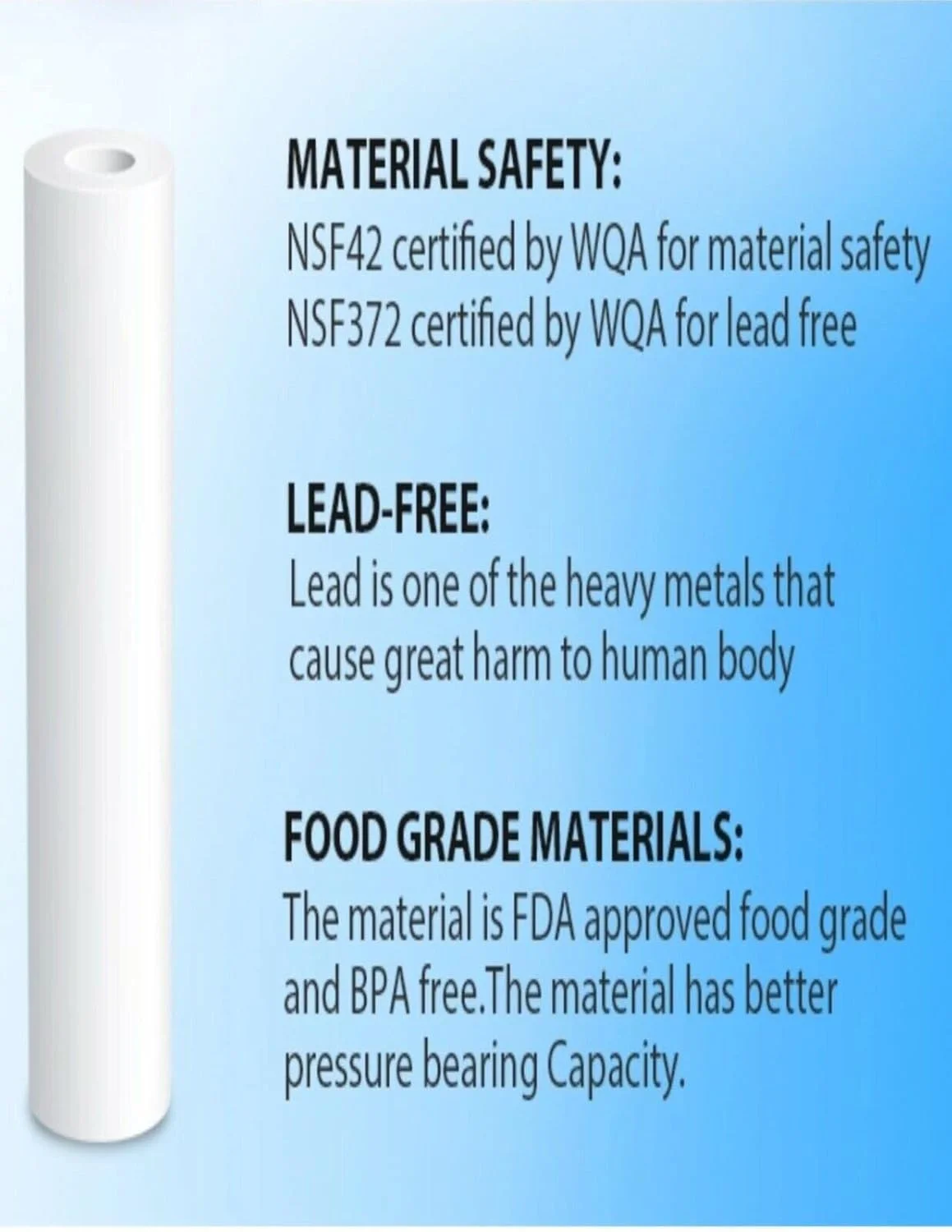 CFS – بسته 1 عددی کارتریج فیلتر آب سازگار با مدل EQ-PFC.35 و بسته 4 عددی پیش فیلتر رسوب سازگار با مدل EQ-304 – فیلتر آب خانگی، سیستم فیلتر آب جایگزین کل خانه، سفید CFS – بسته 1 عددی کارتریج فیلتر آب سازگار با مدل EQ-PFC.35 و بسته 4 عددی پیش فیلتر رسوب سازگار با مدل EQ-304 – فیلتر آب خانگی، سیستم فیلتر آب جایگزین کل خانه، سفید