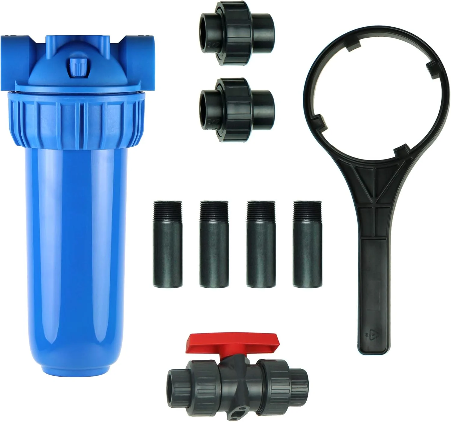 کیت نصب سیستم تصفیه آب کل خانه آکواسانا راینو EQ-075 با اتصالات 3/4 اینچ و پیش فیلتر 10 اینچ کیت نصب سیستم تصفیه آب کل خانه آکواسانا راینو EQ-075 با اتصالات 3/4 اینچ و پیش فیلتر 10 اینچ